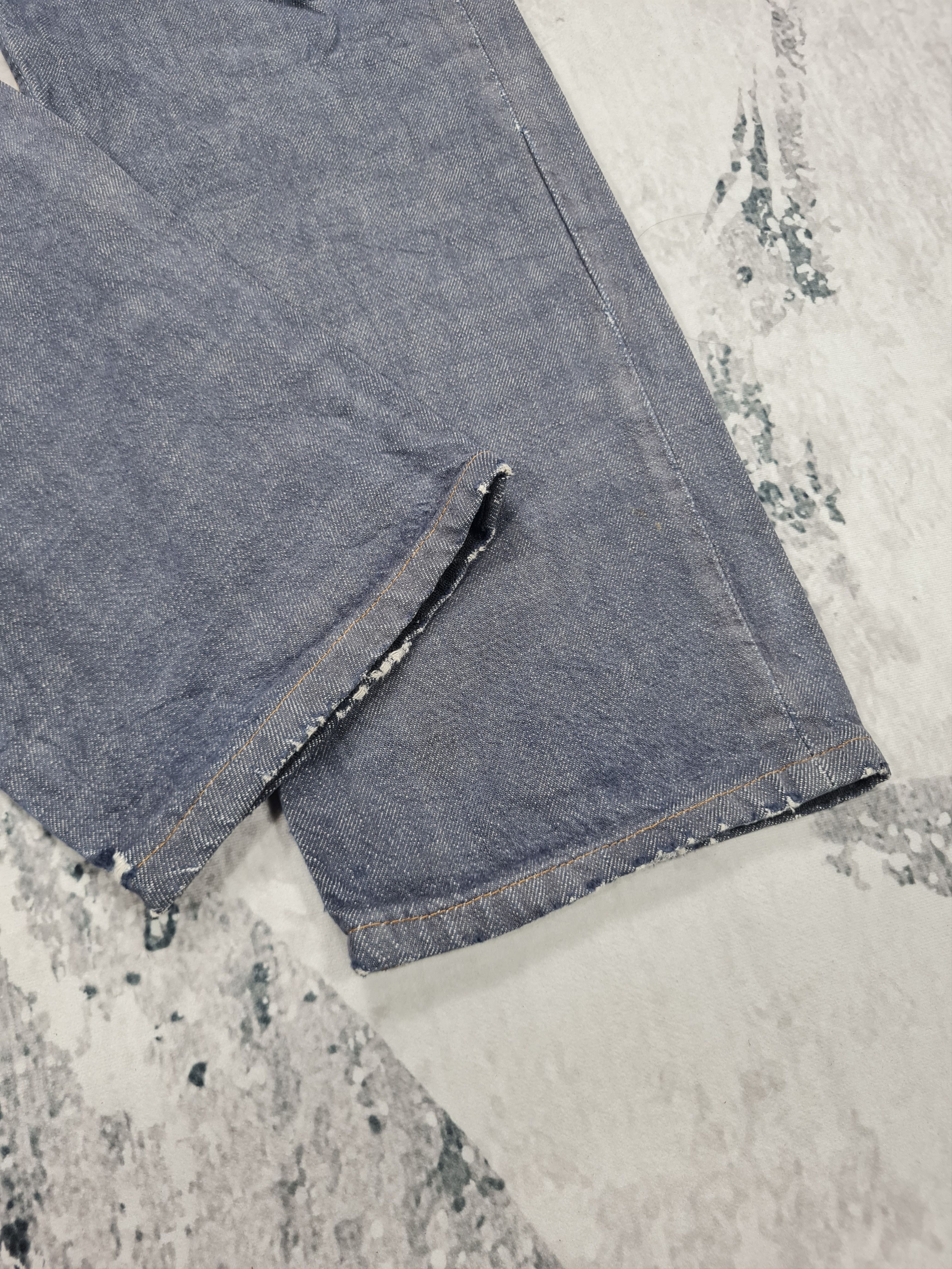 If Six Was Nine LEVIS 501 Faded Distressed Dark Blue Size 32X31 Jeans L0195 Size US 32 / EU 48 - 7 Thumbnail