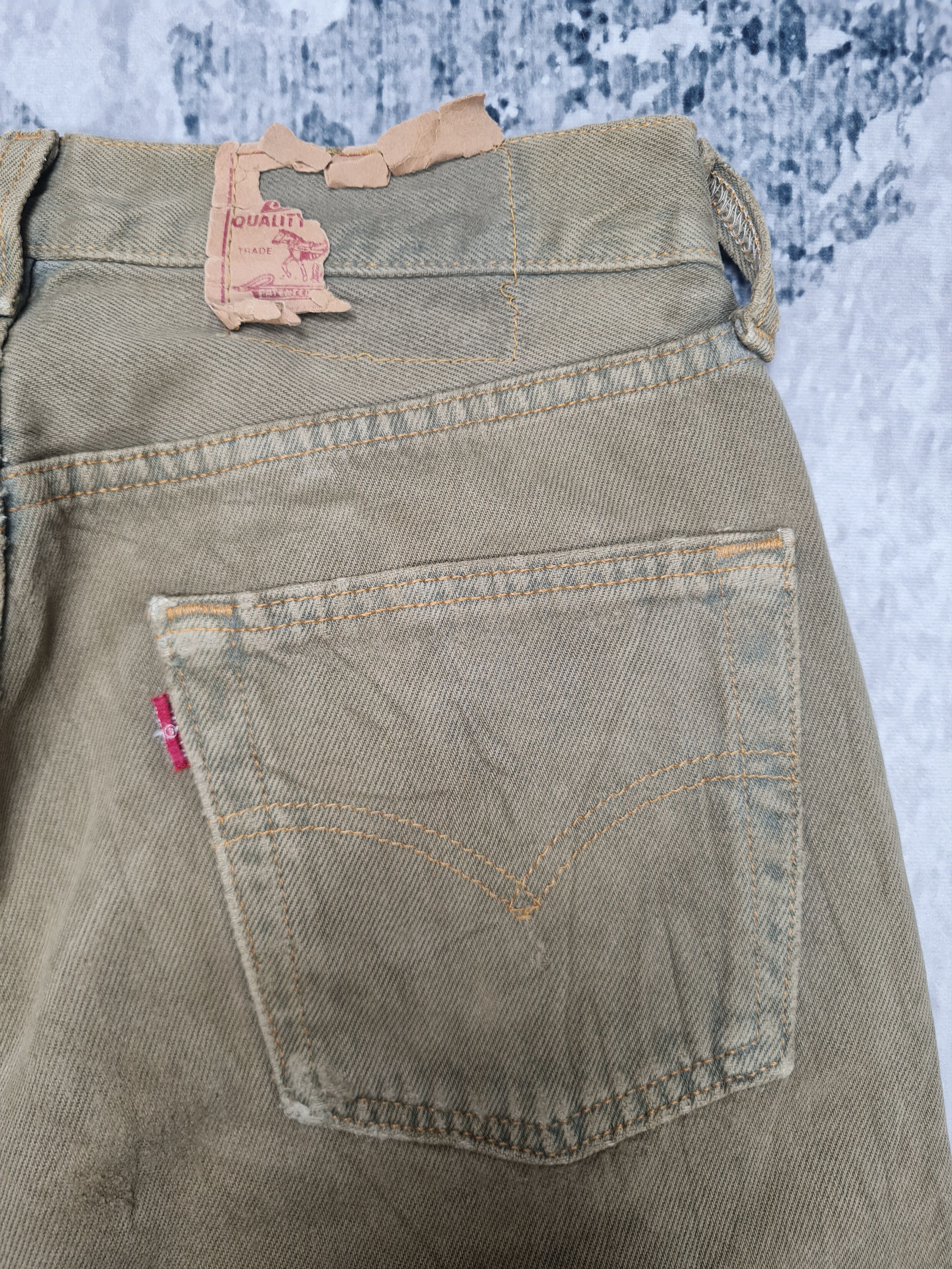 Levi's Vtg LEVIS 501 Brown Faded Distressed 28X30.5 Jeans L0239 Size US 28 / EU 44 - 7 Thumbnail