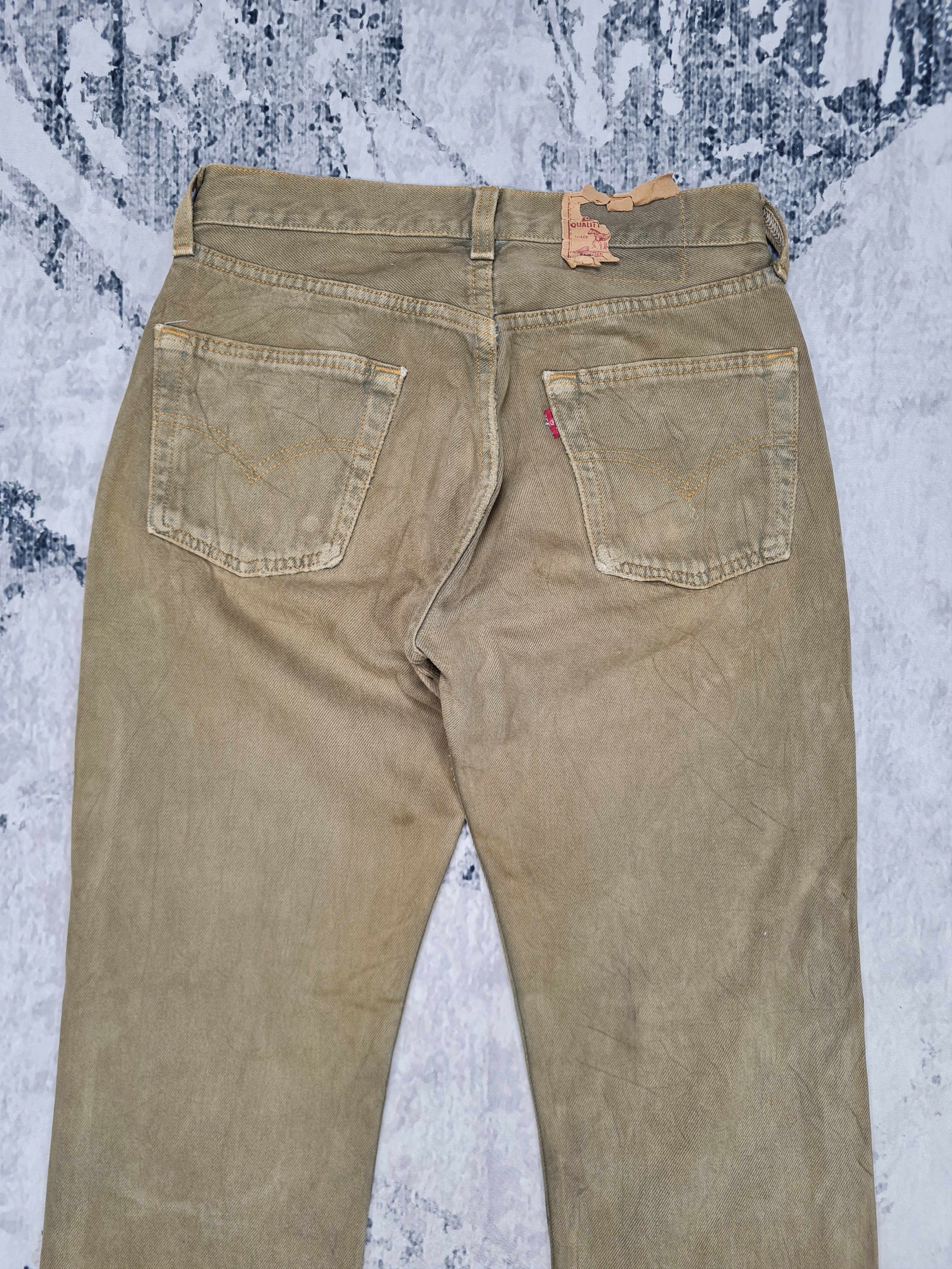 Levi's Vtg LEVIS 501 Brown Faded Distressed 28X30.5 Jeans L0239 Size US 28 / EU 44 - 6 Thumbnail