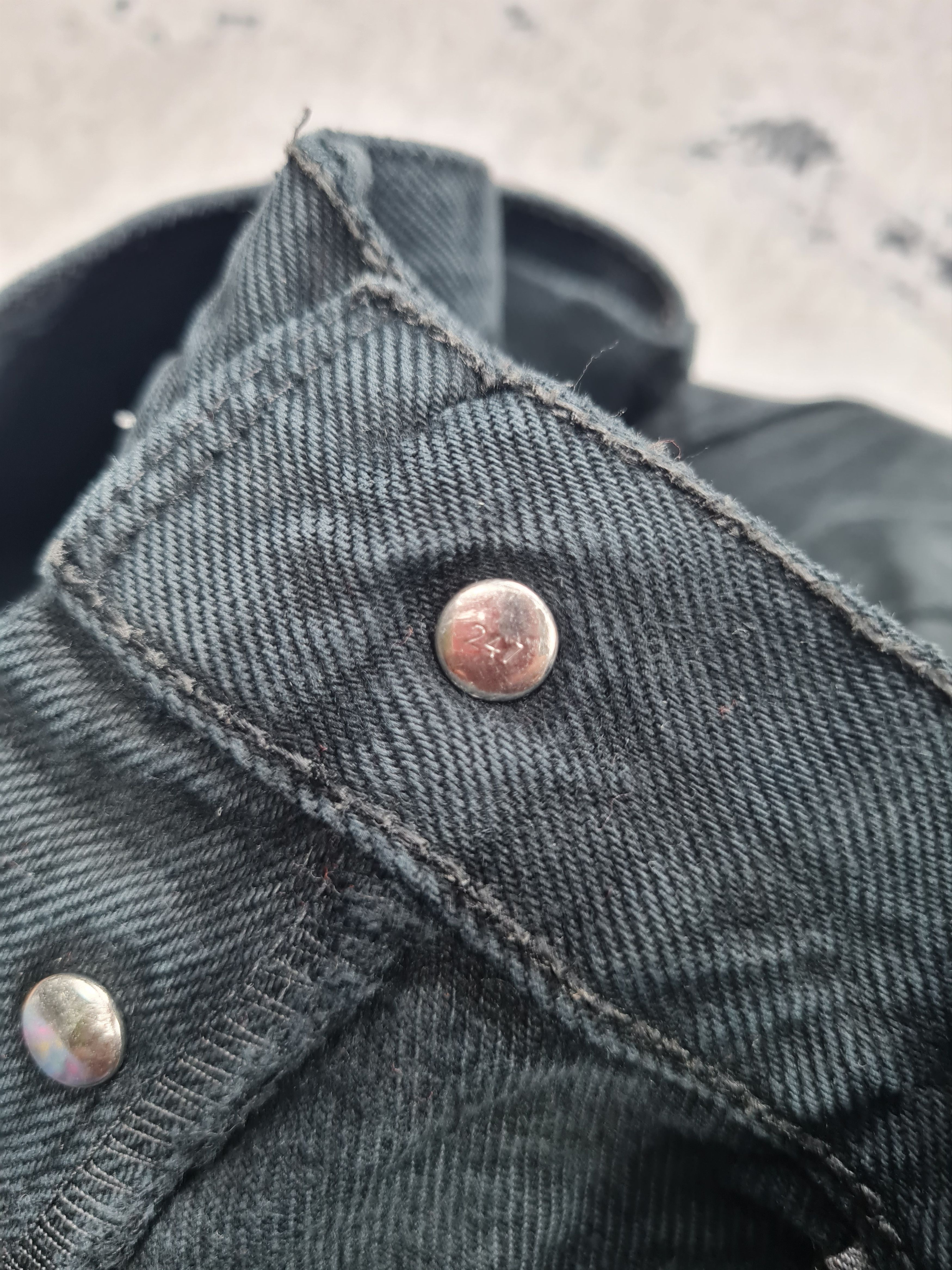 Levi's Vtg LEVIS 501 Super Black Stain Size 31X33.5 Jeans L0220 Size US 31 - 9 Thumbnail