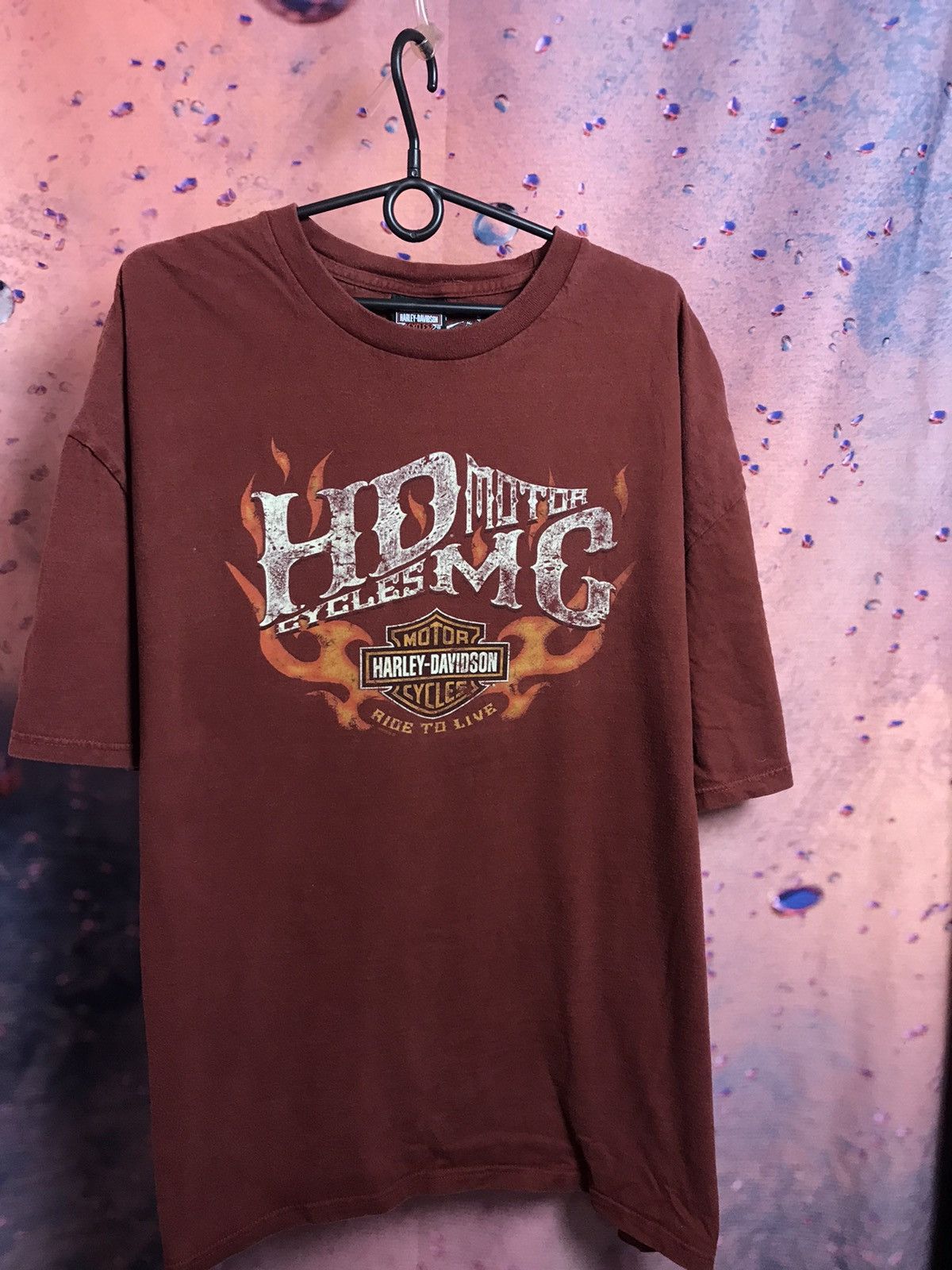 Harley Davidson Vintage Harley Davidson t shirt Size US XXL / EU 58 / 5 - 2 Thumbnail