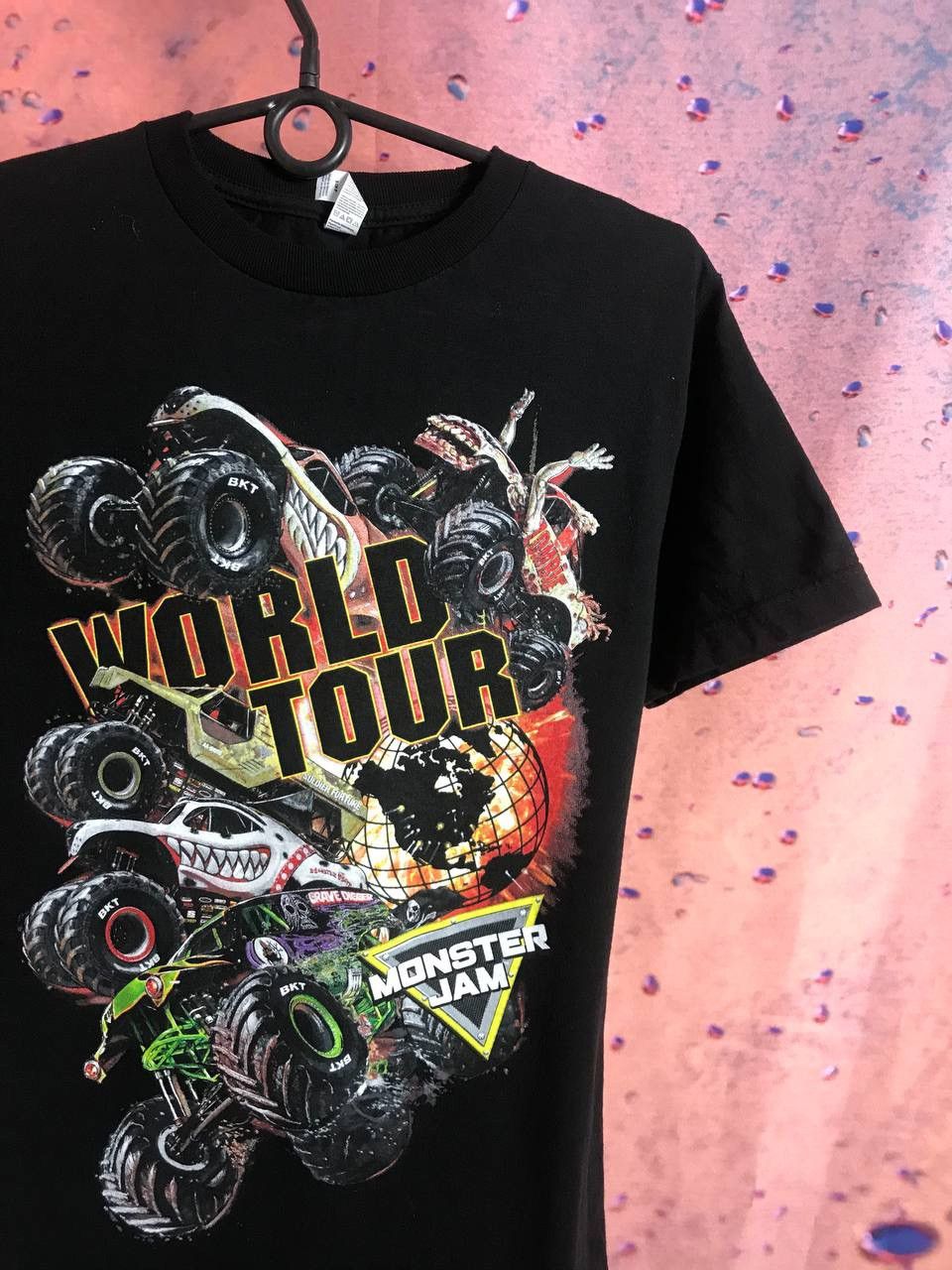 Vintage Monster Jam vintage streetwear world tour tee Size US S / EU 44-46 / 1 - 1 Thumbnail