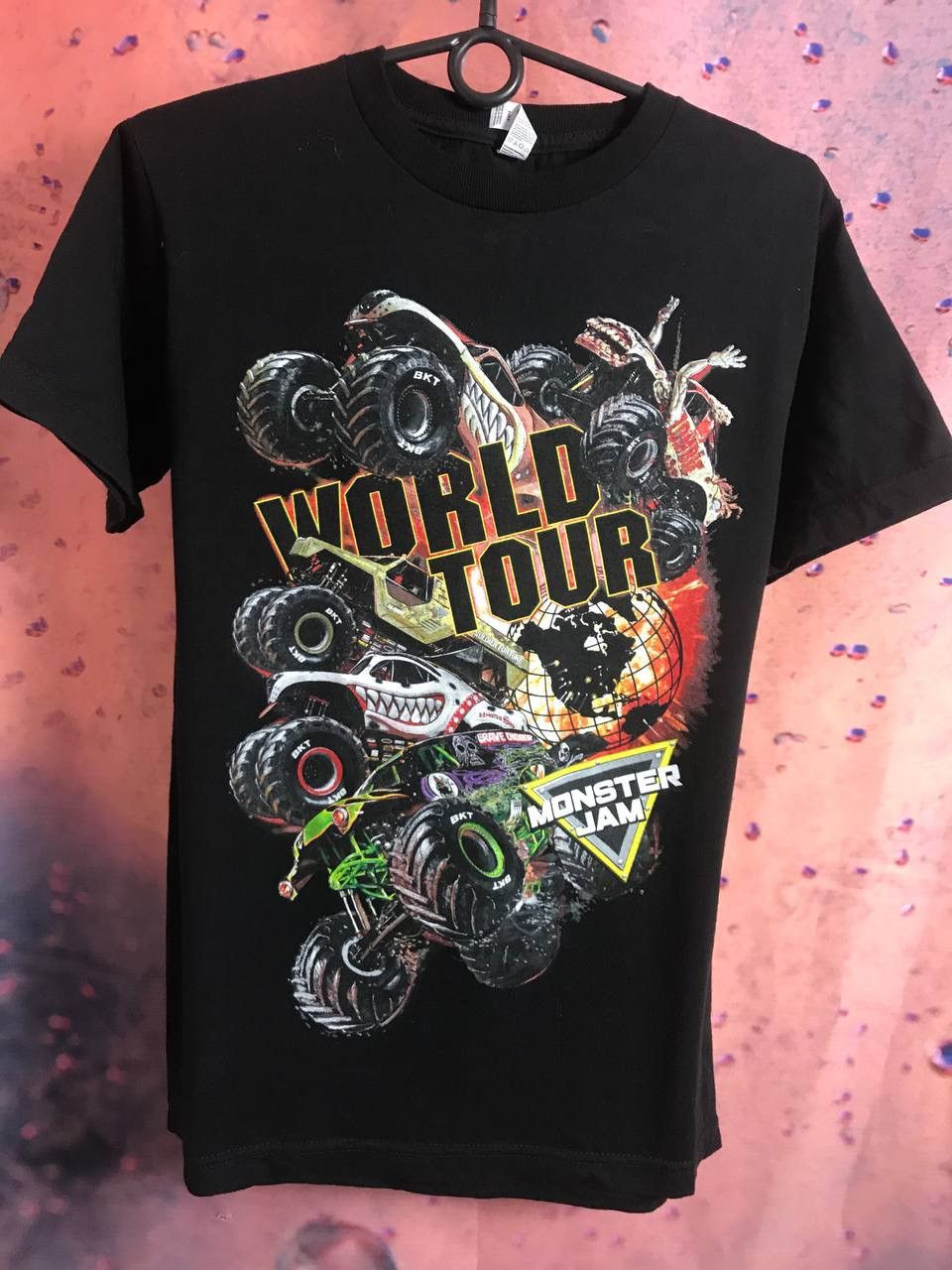 Vintage Monster Jam vintage streetwear world tour tee Size US S / EU 44-46 / 1 - 2 Thumbnail
