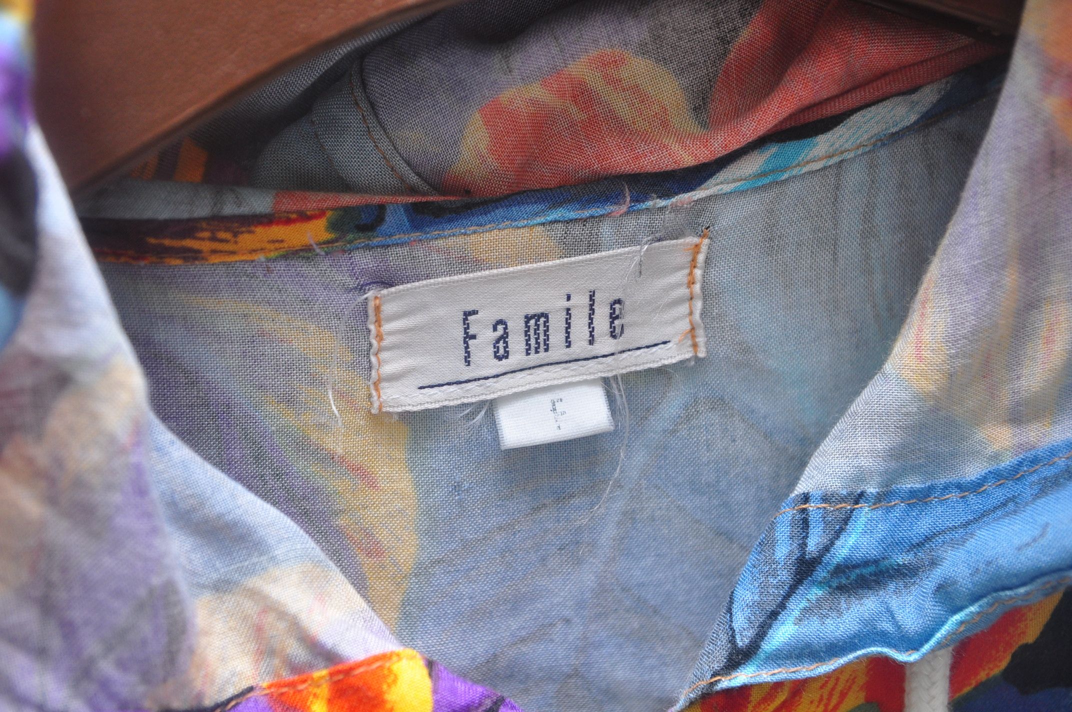 Designer × Japanese Brand Vintage Multicolour Full Print Flower Shirt Size US M / EU 48-50 / 2 - 4 Thumbnail