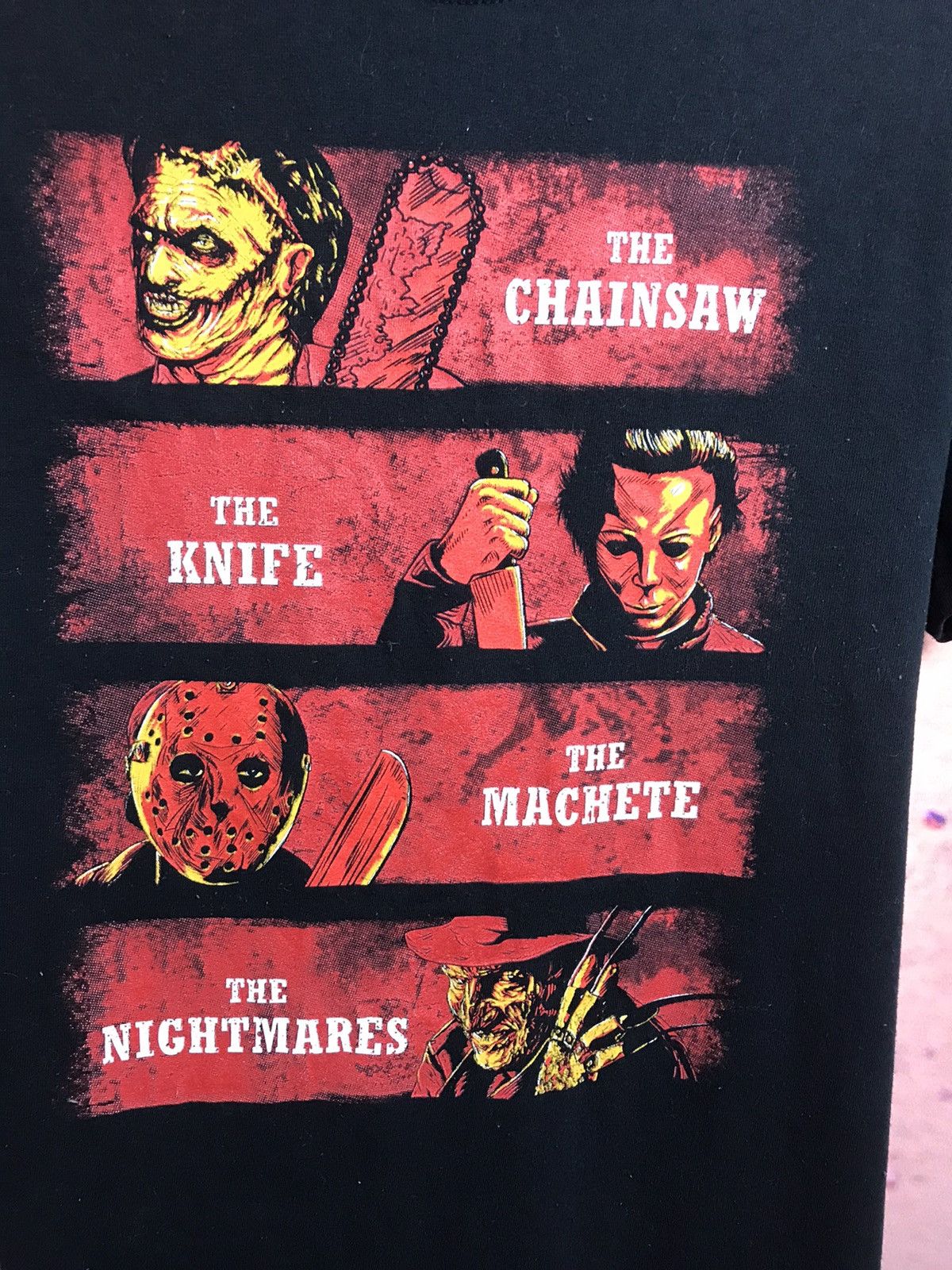 Expert Horror × Vintage Vintage Expert Horror streetwear Machete/Chainsaw/Nightmare Size US M / EU 48-50 / 2 - 3 Thumbnail
