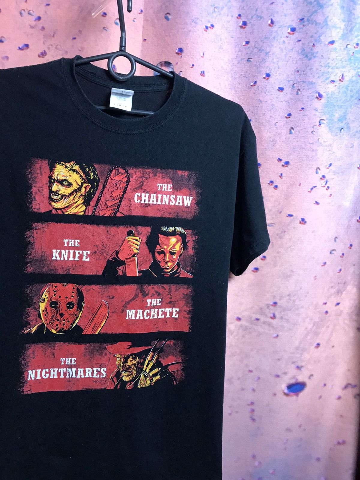 Expert Horror × Vintage Vintage Expert Horror streetwear Machete/Chainsaw/Nightmare Size US M / EU 48-50 / 2 - 1 Thumbnail