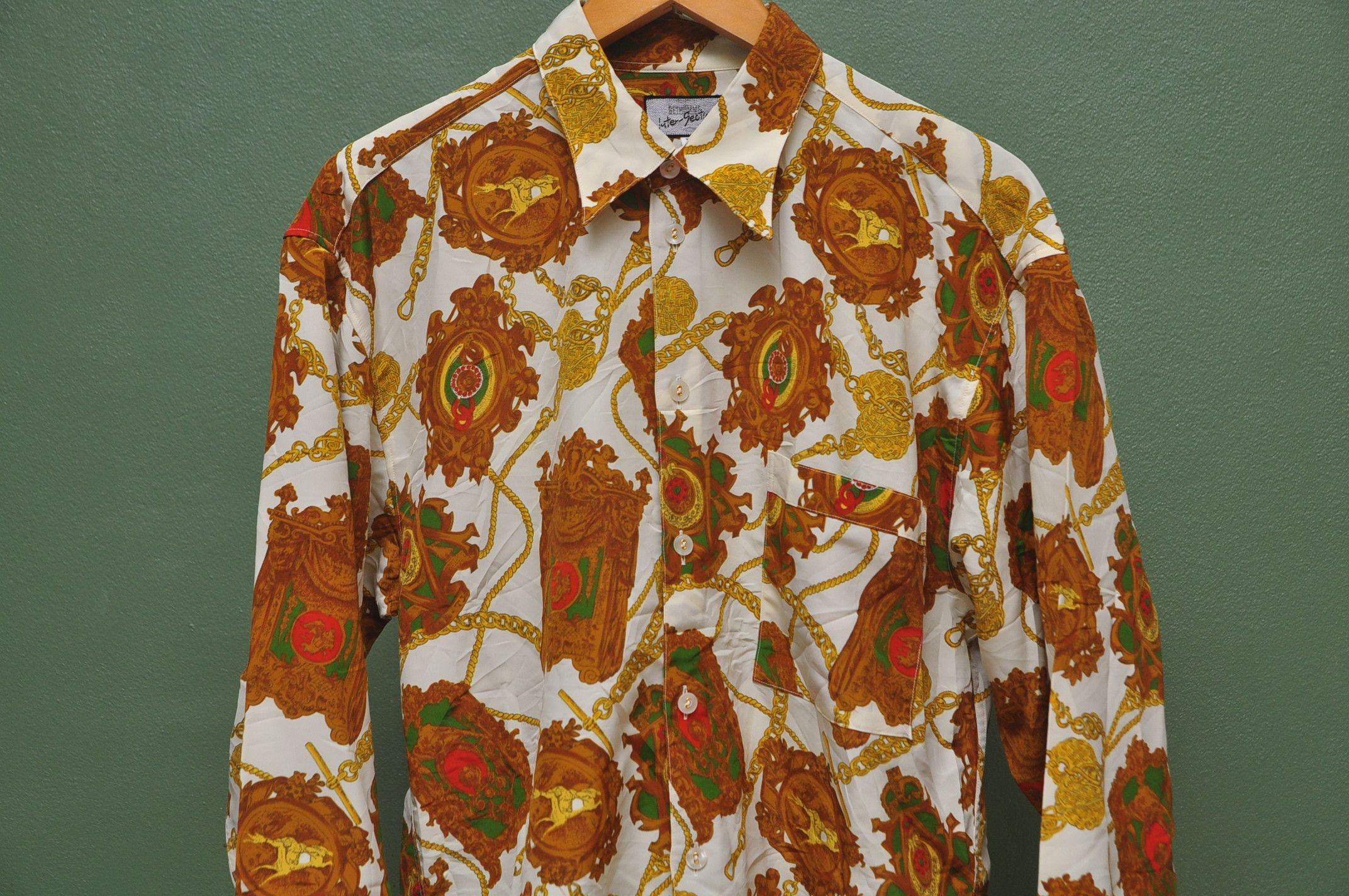 Designer × Japanese Brand × Vintage Vintage Sethomme Luter_Section Button Up Shirt Size US L / EU 52-54 / 3 - 3 Thumbnail