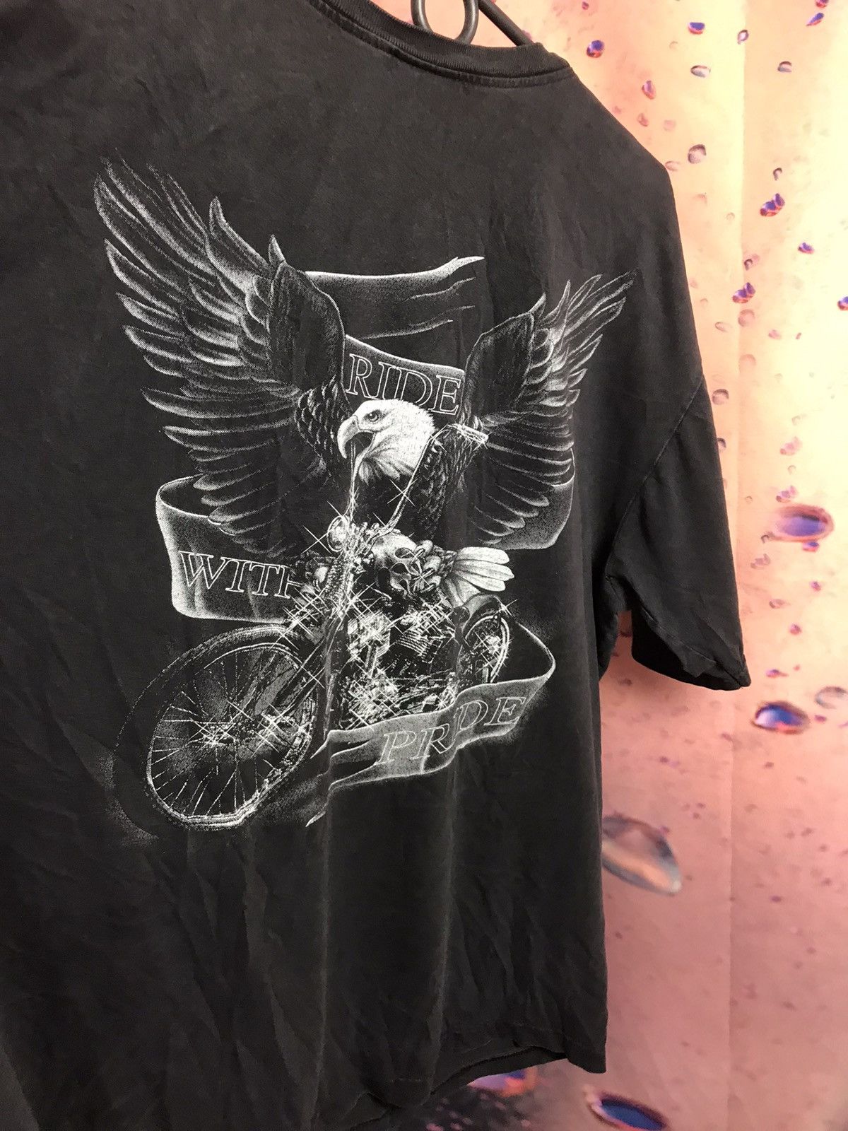 Vintage Vintage Eagle logo pride band streetwear tee Size US XL / EU 56 / 4 - 7 Thumbnail