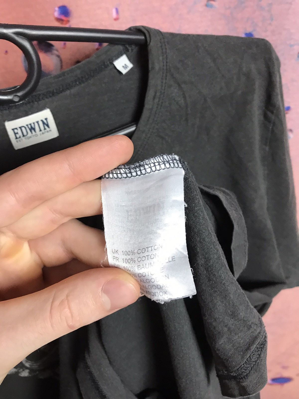 Edwin × Japanese Brand Edwin Japanese streetwear tee Size US M / EU 48-50 / 2 - 6 Thumbnail