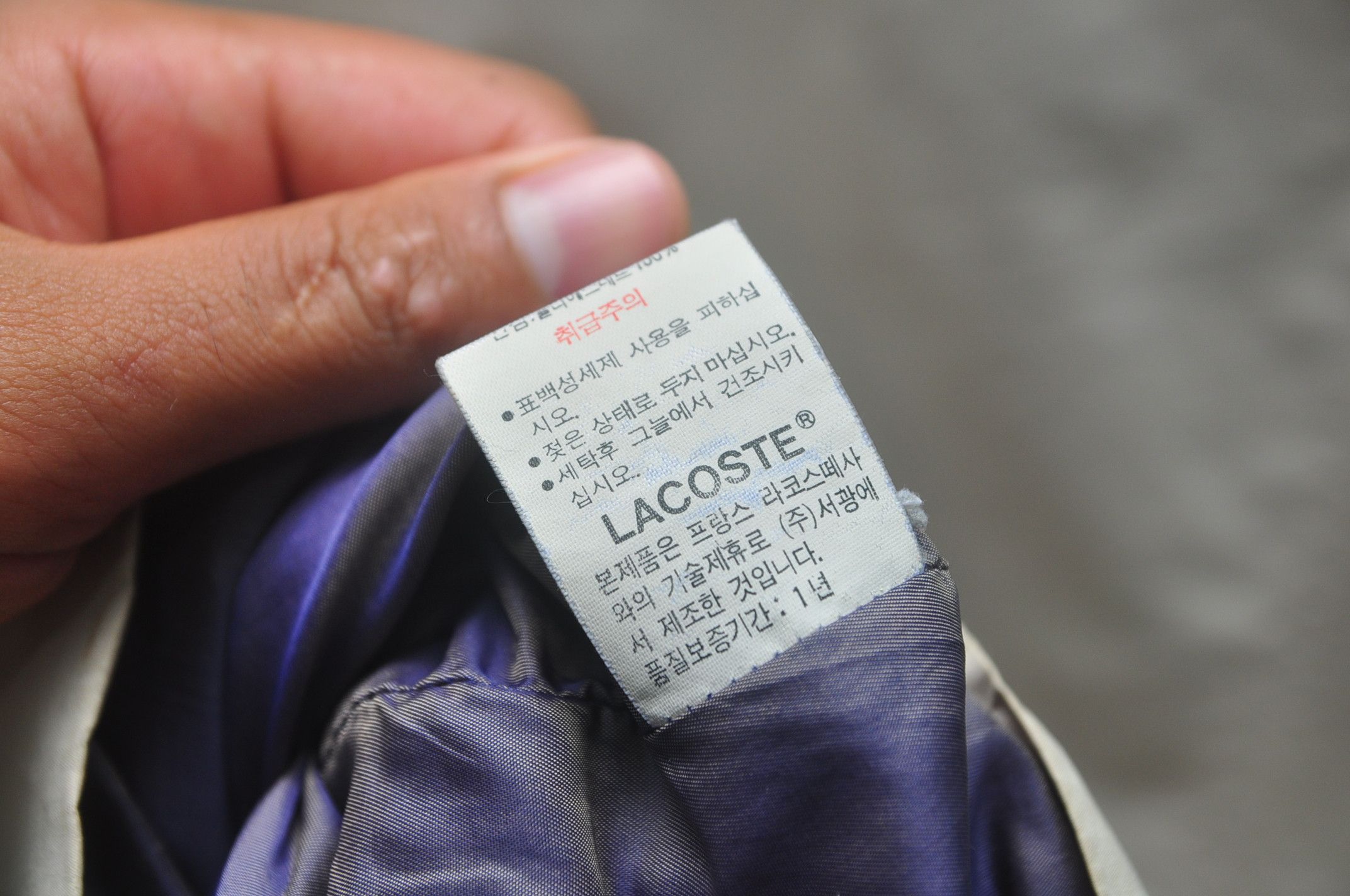 Lacoste Vintage Lacoste Travis Scott Fashion Style Size US L / EU 52-54 / 3 - 6 Thumbnail
