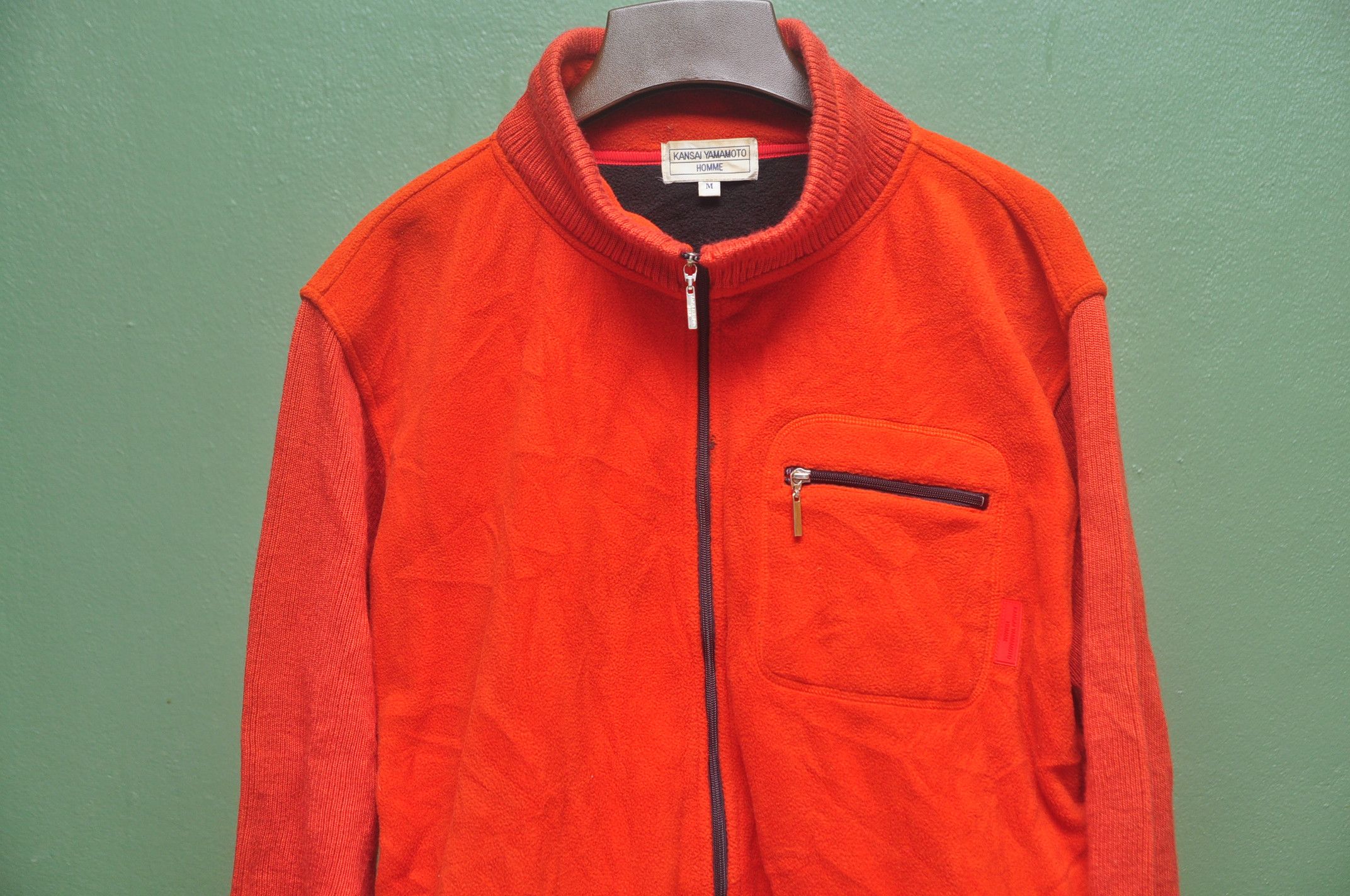 Kansai Yamamoto Vintage Kansai Yamamoto Sweater Jacket Size US M / EU 48-50 / 2 - 3 Thumbnail