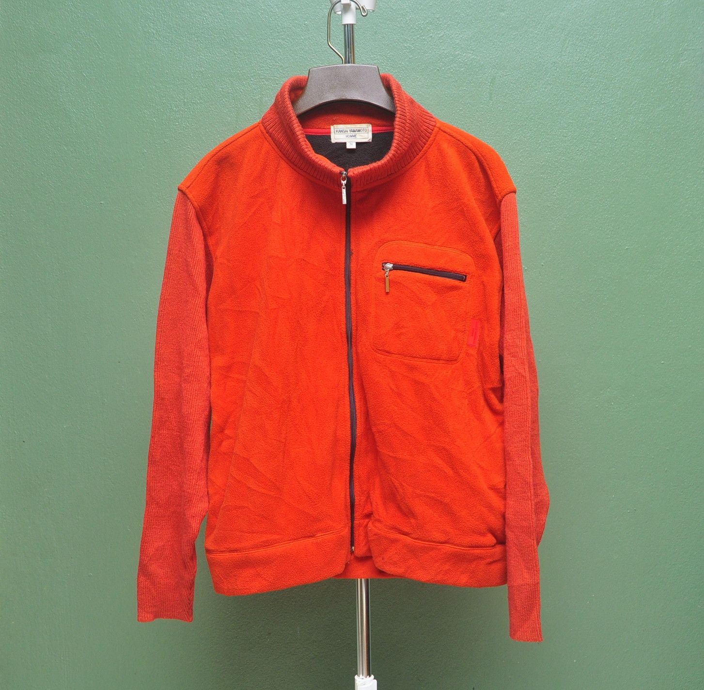 Kansai Yamamoto Vintage Kansai Yamamoto Sweater Jacket Size US M / EU 48-50 / 2 - 1 Thumbnail