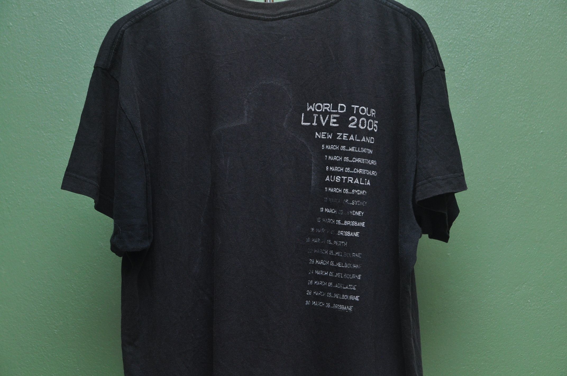 Band Tees × Designer × Japanese Brand Vintage Neil Diamond Tour Shirt Size US XL / EU 56 / 4 - 3 Thumbnail