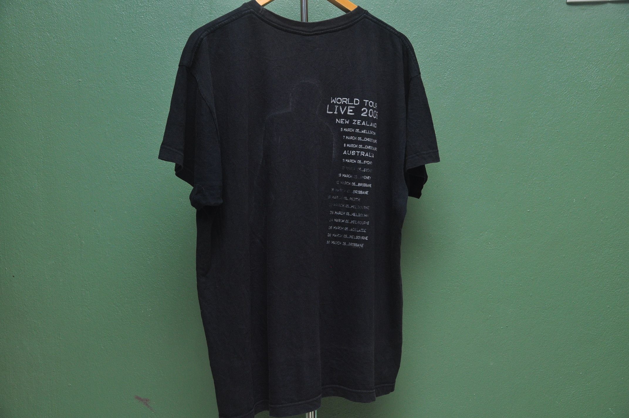 Band Tees × Designer × Japanese Brand Vintage Neil Diamond Tour Shirt Size US XL / EU 56 / 4 - 2 Thumbnail