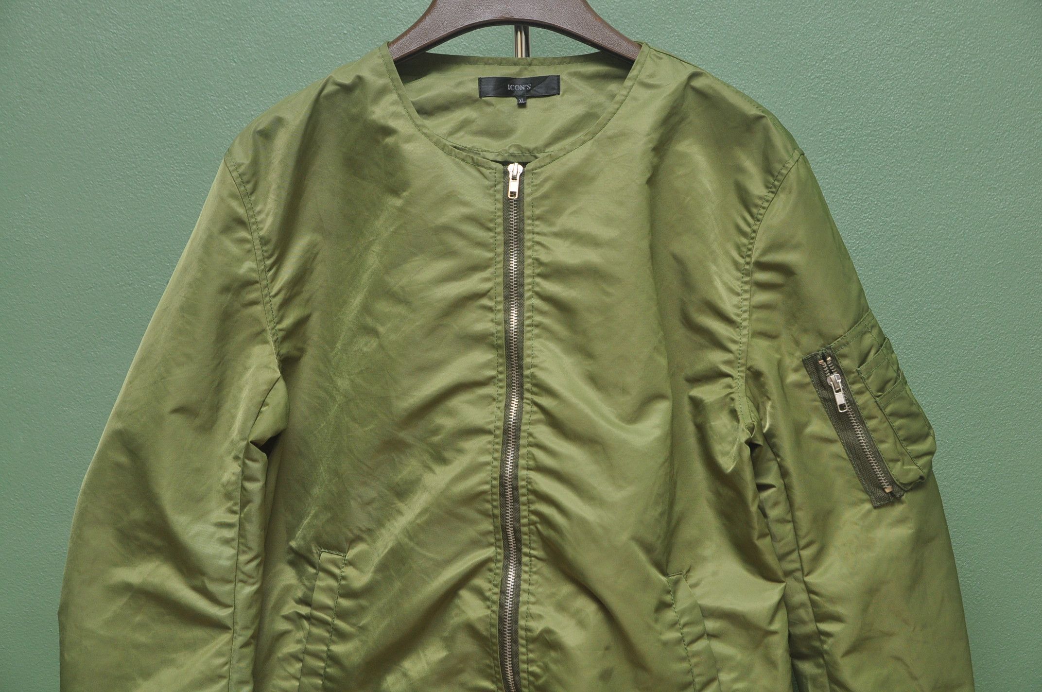 Vintage Vintage Green Army Jacket Designer Fashion Style Size M / US 6-8 / IT 42-44 - 2 Thumbnail