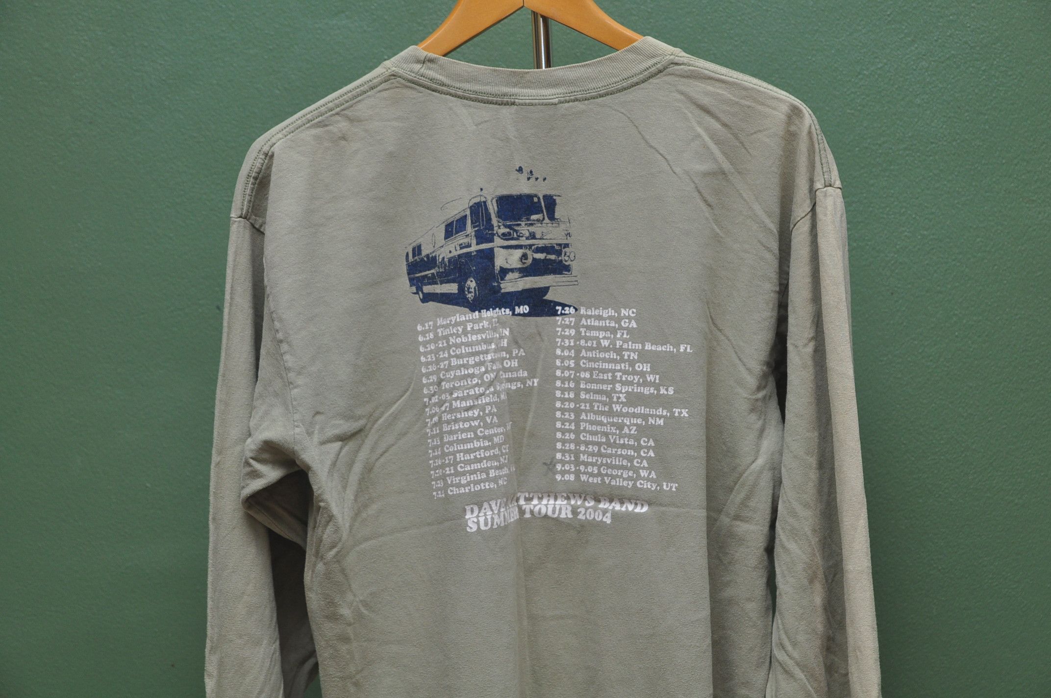 Band Tees × Designer × Japanese Brand Vintage Dave Matthew Band Music Shirt Size US L / EU 52-54 / 3 - 3 Thumbnail