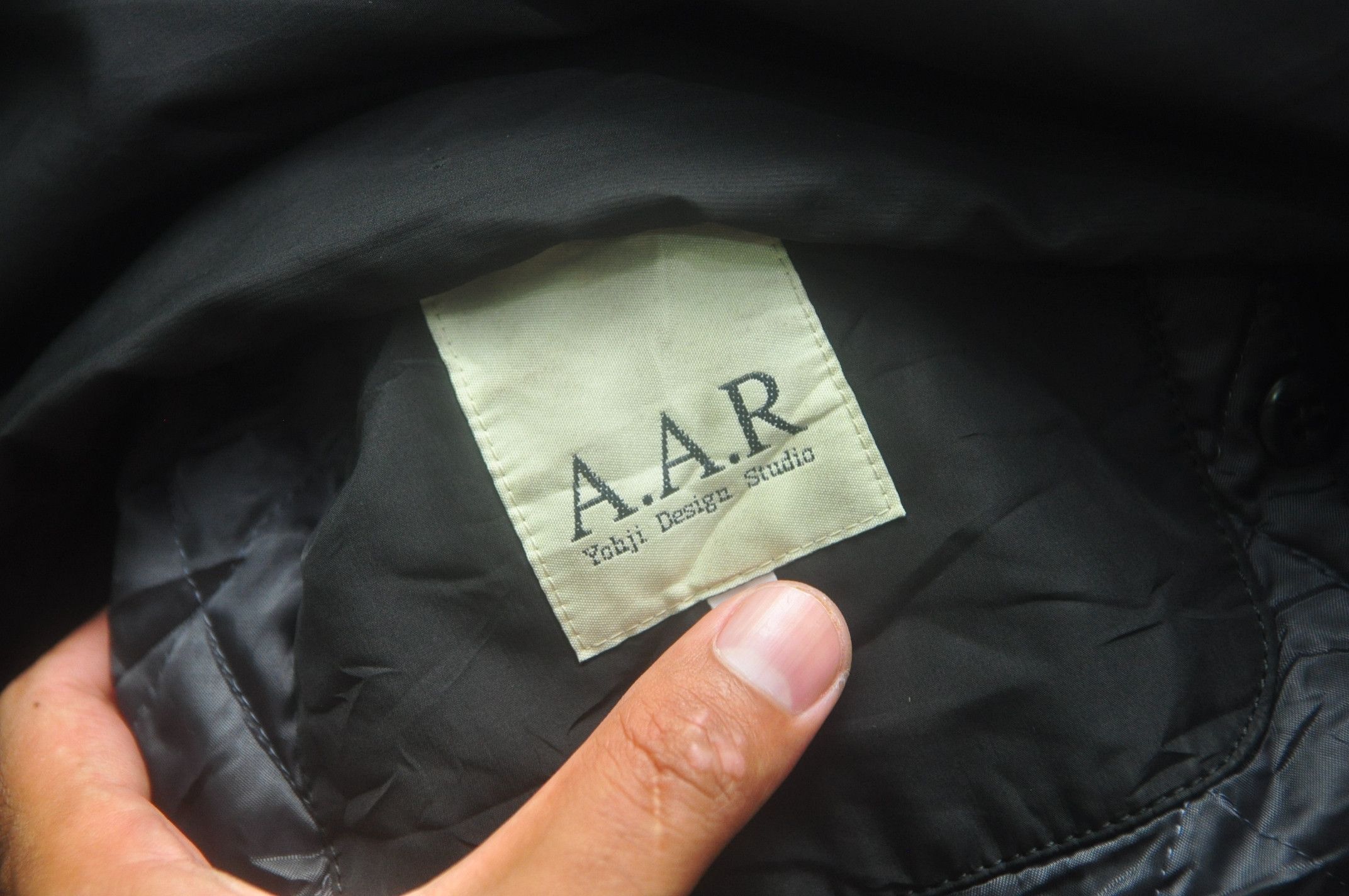 Designer A.A.R Yohji Yamamoto Yohji Design Made In Japan Long Coat Size US L / EU 52-54 / 3 - 8 Thumbnail