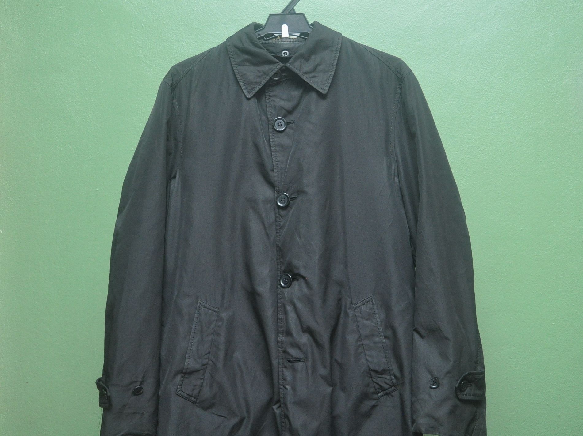 Designer A.A.R Yohji Yamamoto Yohji Design Made In Japan Long Coat Size US L / EU 52-54 / 3 - 3 Thumbnail