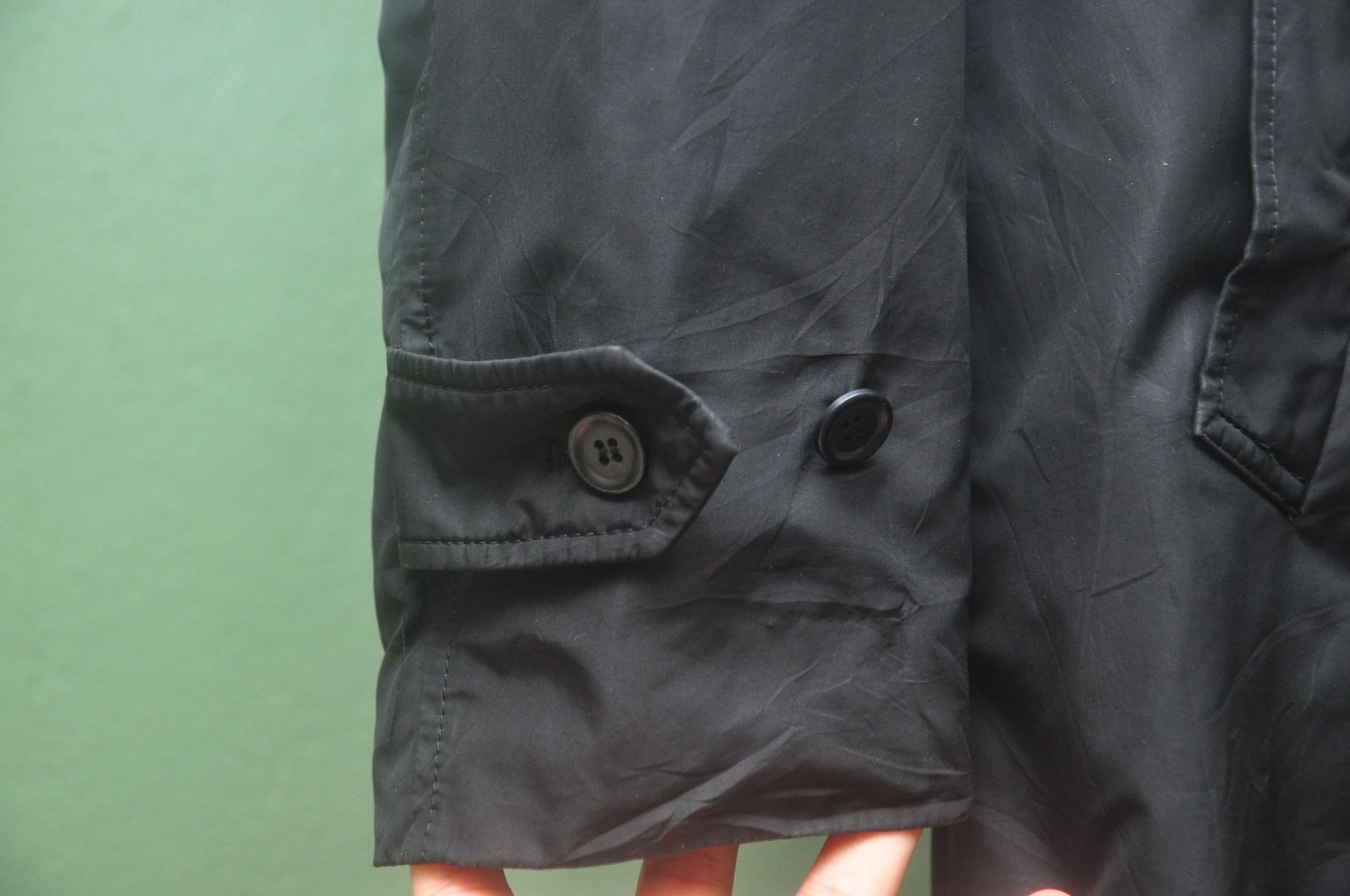 Designer A.A.R Yohji Yamamoto Yohji Design Made In Japan Long Coat Size US L / EU 52-54 / 3 - 4 Thumbnail