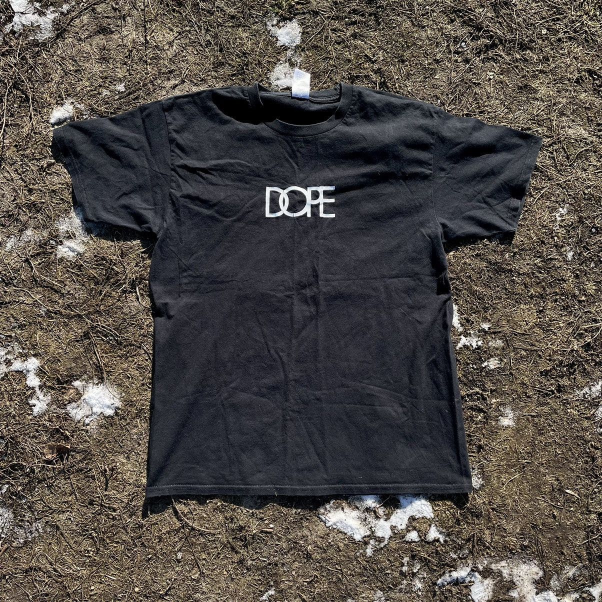 Vintage Vintage Y2K ADULT Logo Dope BuymypieceTee XL Size US XL / EU 56 / 4 - 1 Thumbnail