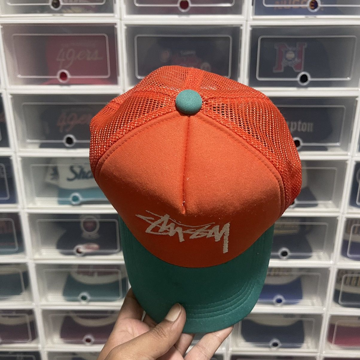 Other Vintage Stussy trucker hat youth Size ONE SIZE - 4 Thumbnail