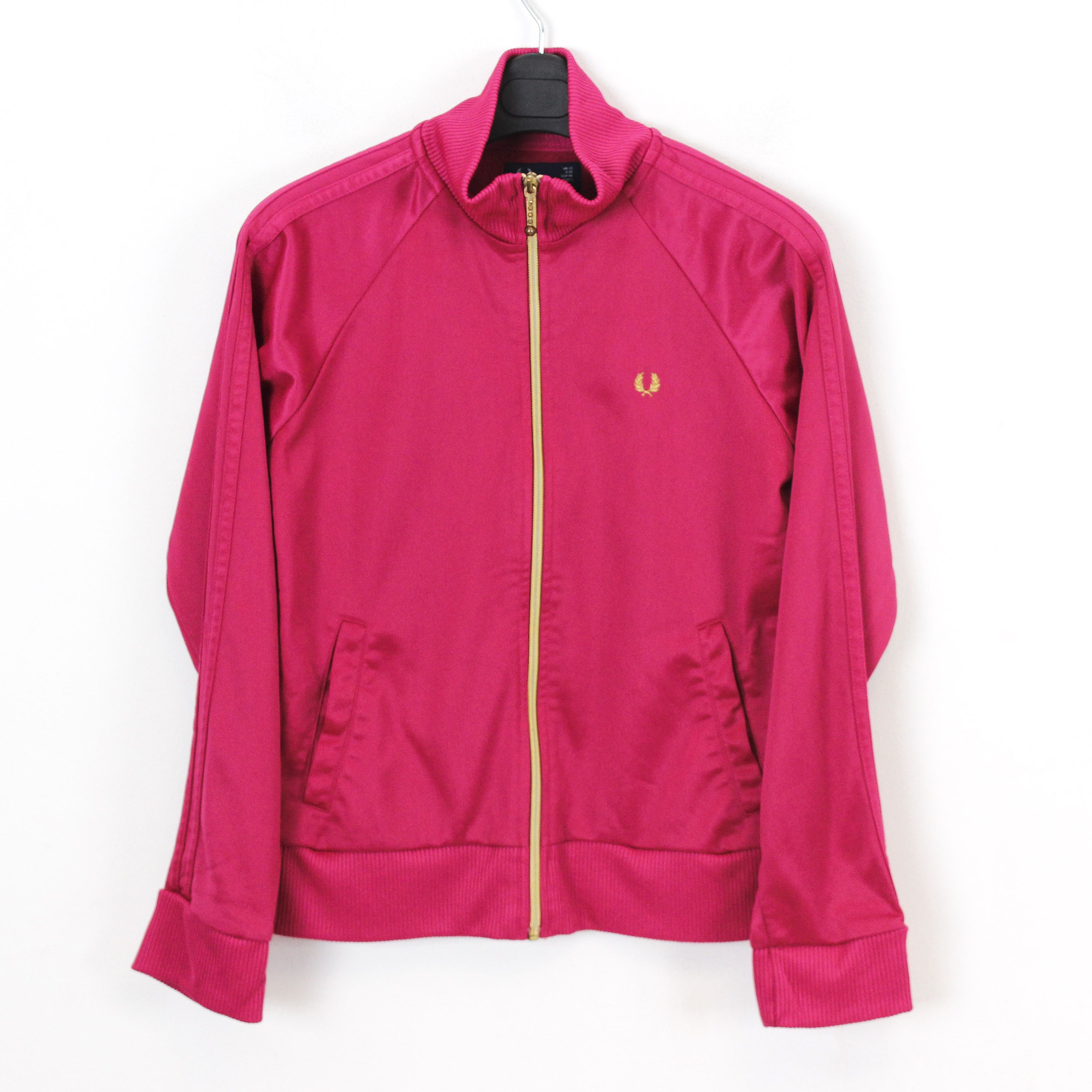 Fred Perry Womens M Tracksuit Jumper Jacket Sweatshirt UK 12 Zip Up Top Size M / US 6-8 / IT 42-44 - 1 Thumbnail
