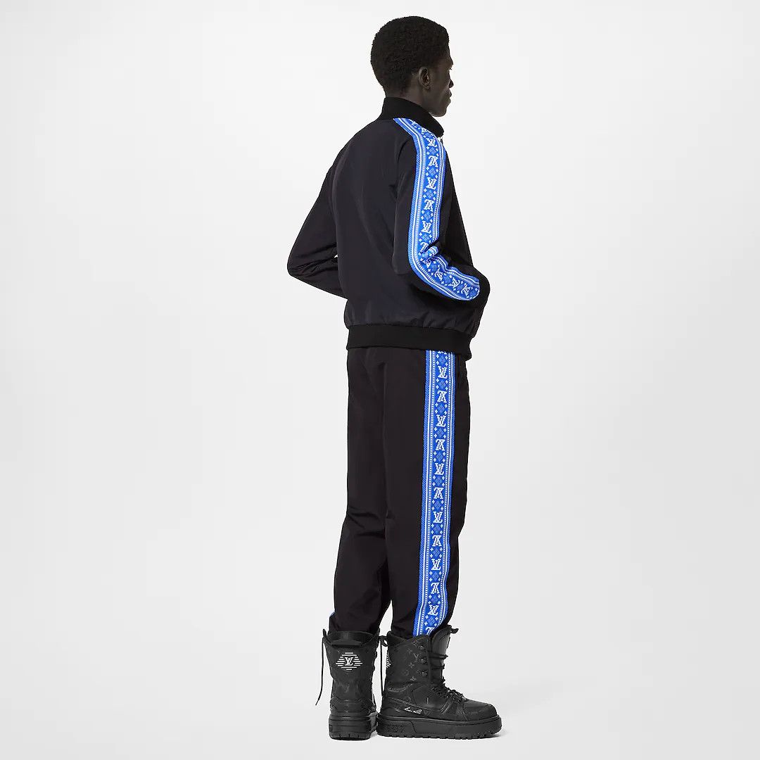 Louis Vuitton LV Fair Isle Stripes Nylon Tracksuit Size US M / EU 48-50 / 2 - 5 Thumbnail