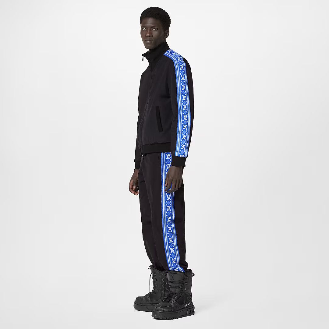 Louis Vuitton LV Fair Isle Stripes Nylon Tracksuit Size US M / EU 48-50 / 2 - 4 Thumbnail