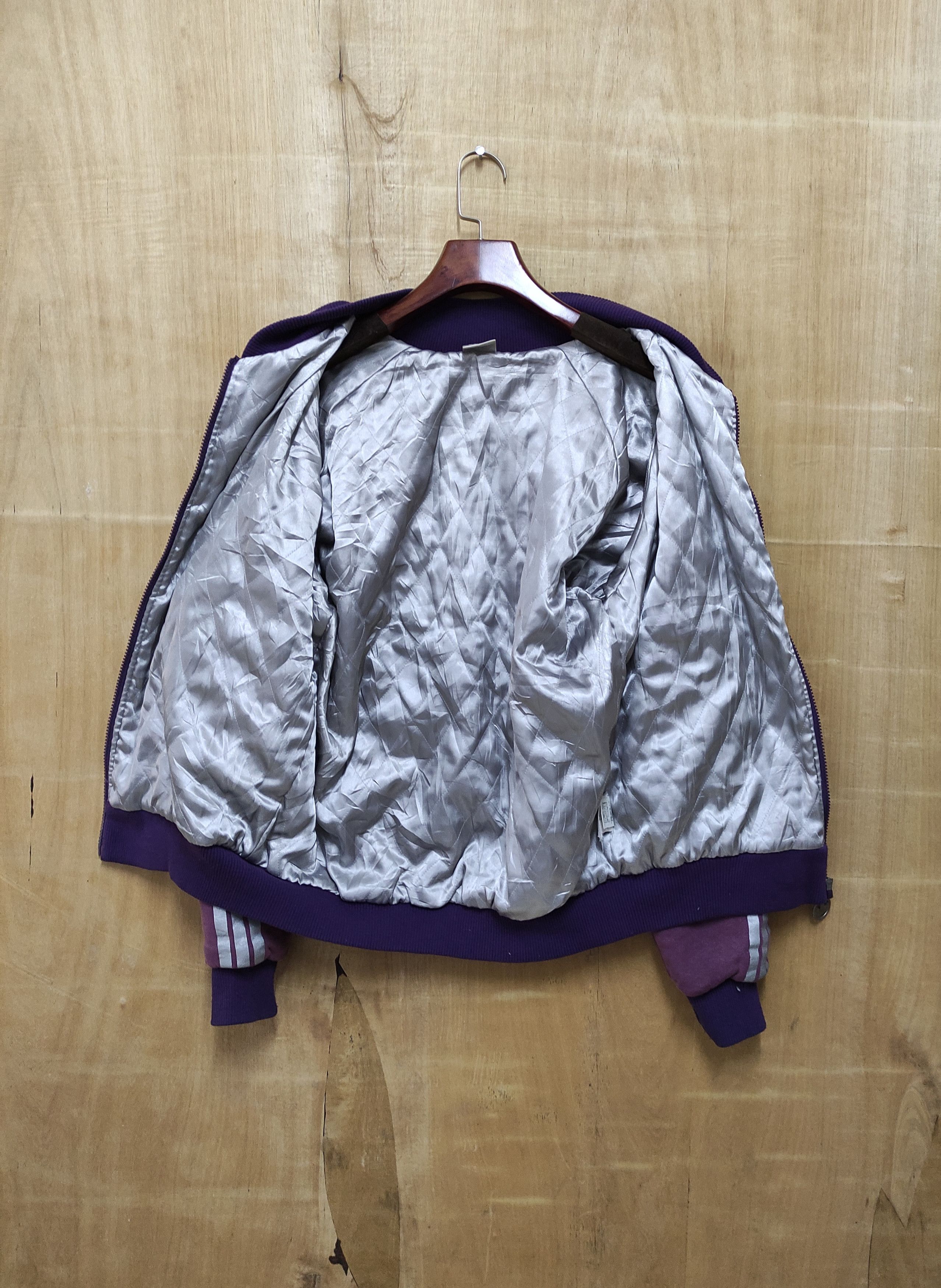 Adidas ADIDAS VINTAGE BOMBER JACKET PURPLE Size US M / EU 48-50 / 2 - 3 Thumbnail