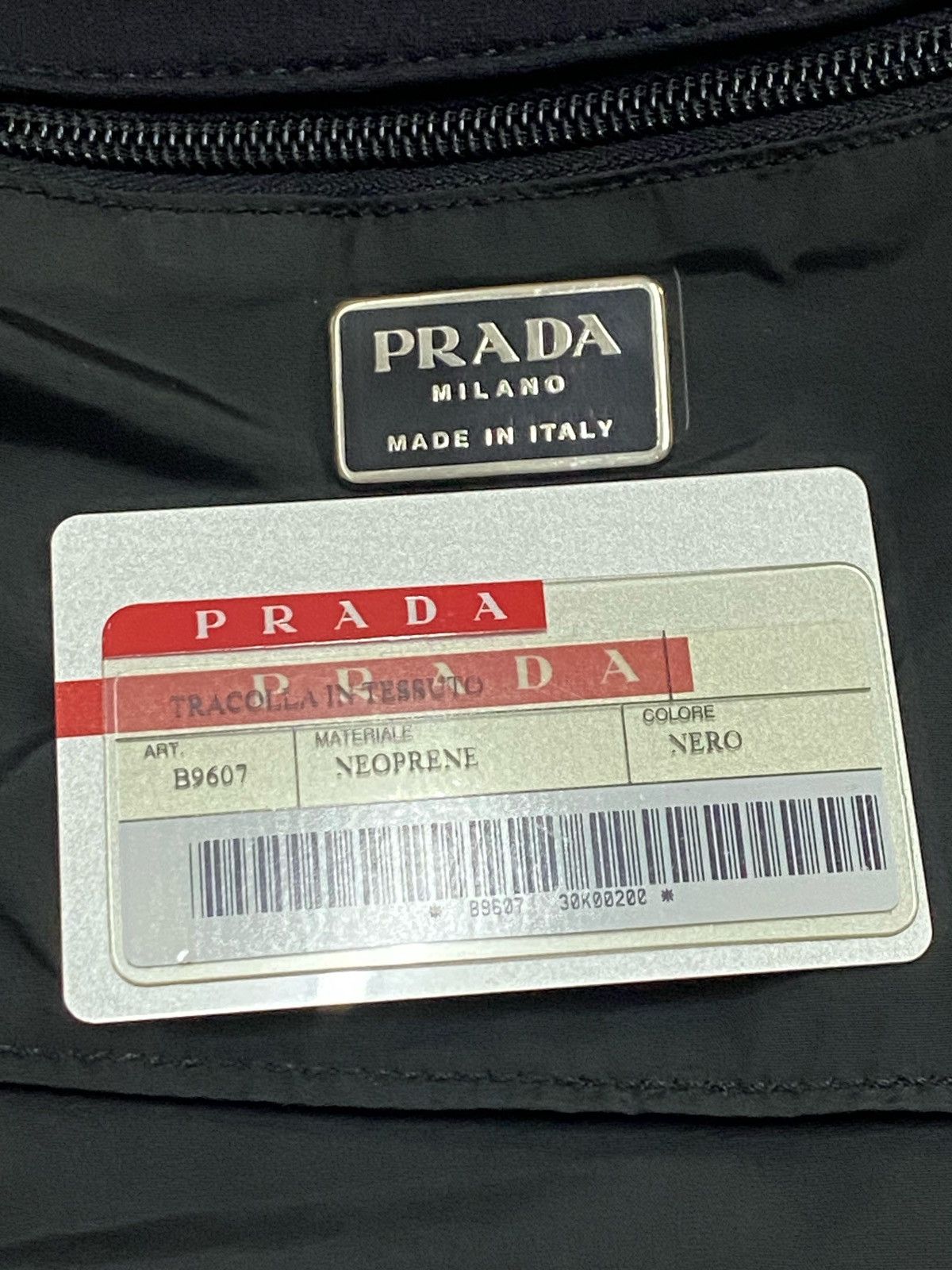 Prada NICE DESIGN‼️PRADA B9607 NEOPRENE CROSSBODY / SHOULDER BAG Size ONE SIZE - 6 Thumbnail