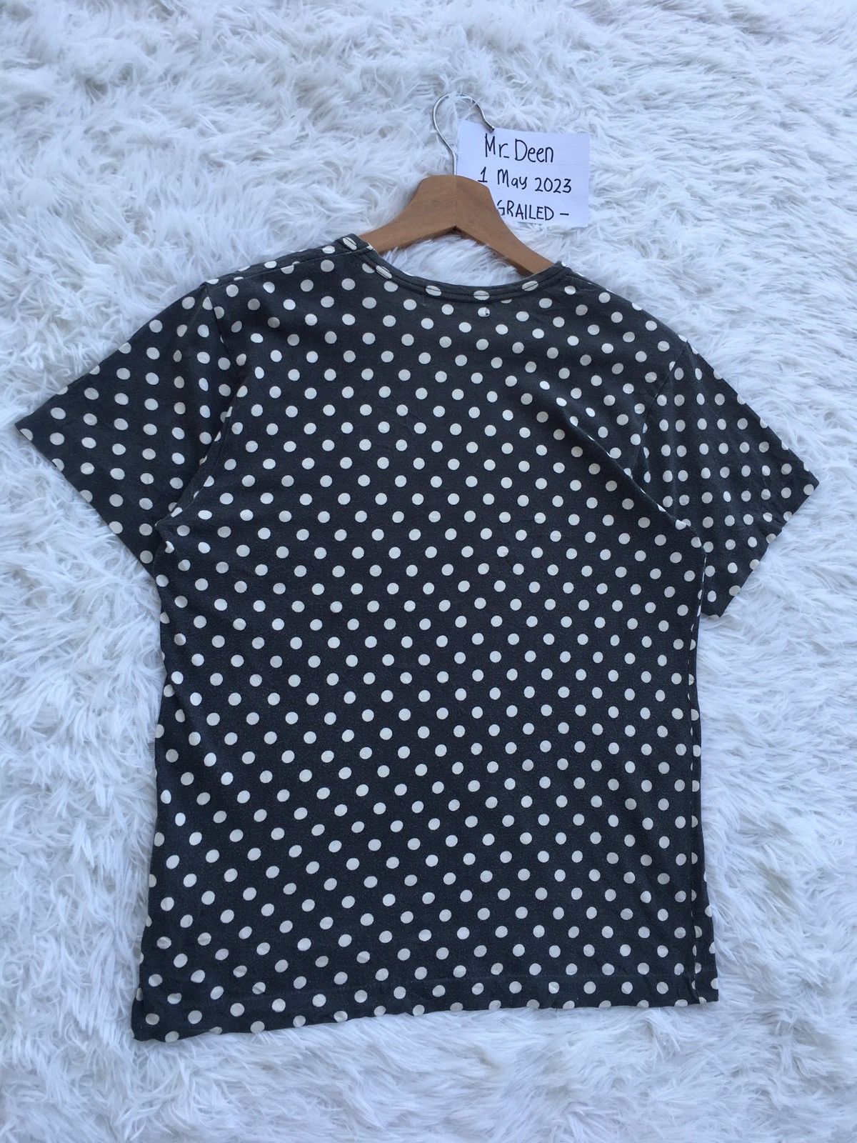 Comme des Garcons Vtg 90's robe de chambre COMME des GARCONS Polka Dot Shirt Size S / US 4 / IT 40 - 12 Thumbnail