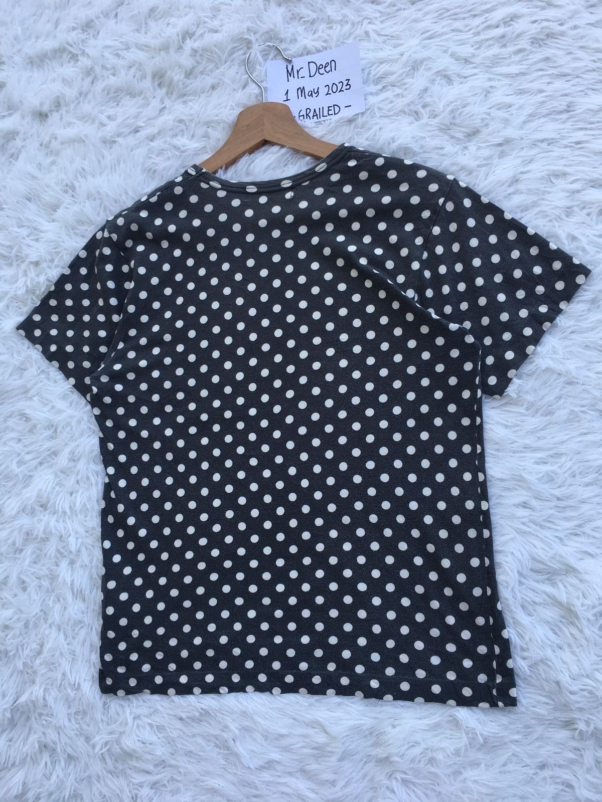 Comme des Garcons Vtg 90's robe de chambre COMME des GARCONS Polka Dot Shirt Size S / US 4 / IT 40 - 13 Thumbnail