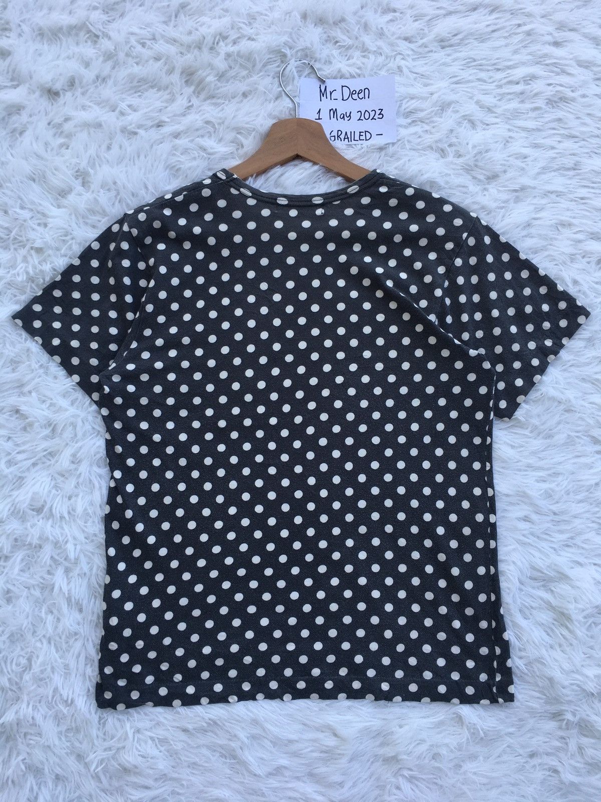 Comme des Garcons Vtg 90's robe de chambre COMME des GARCONS Polka Dot Shirt Size S / US 4 / IT 40 - 11 Thumbnail