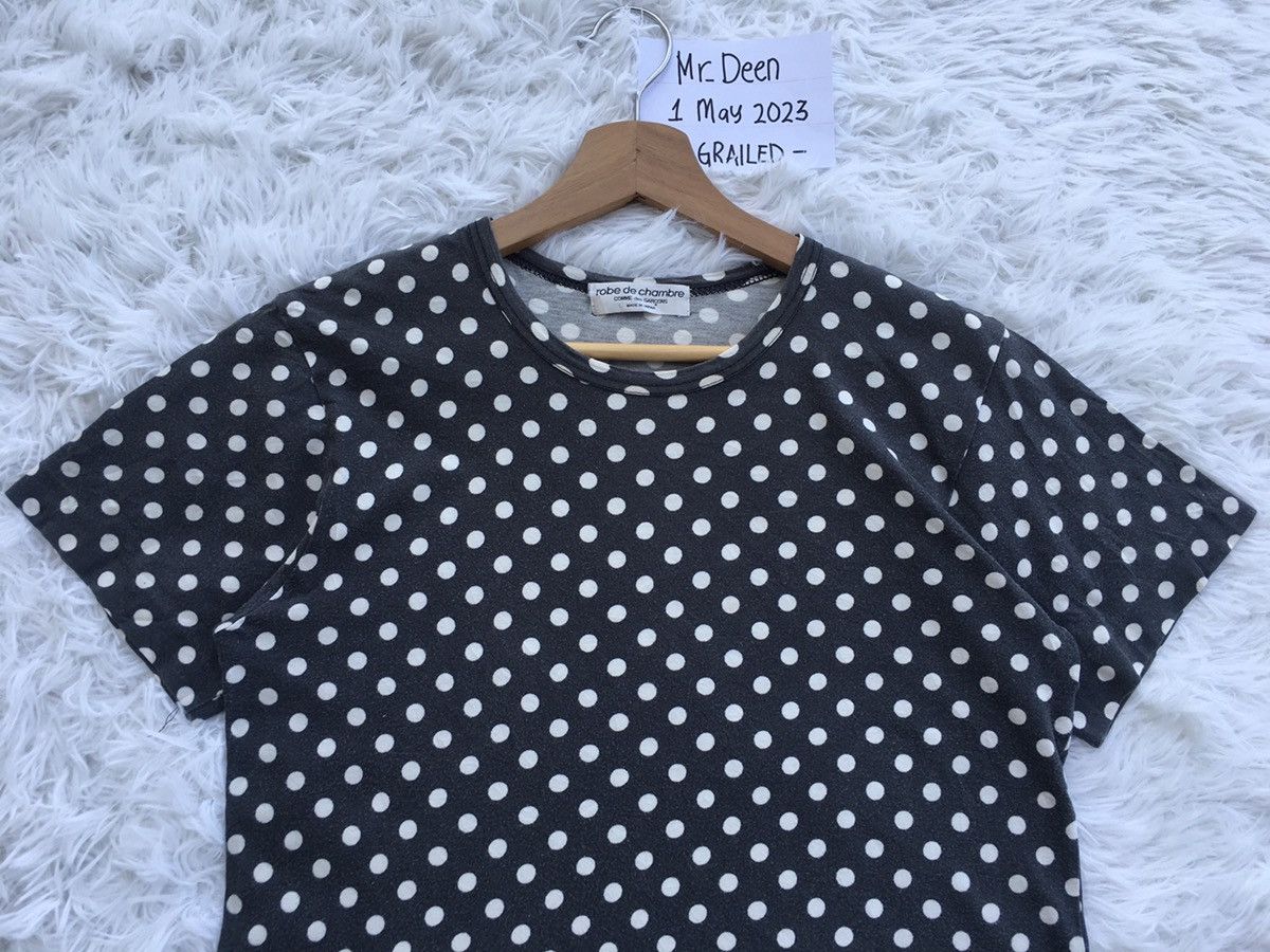 Comme des Garcons Vtg 90's robe de chambre COMME des GARCONS Polka Dot Shirt Size S / US 4 / IT 40 - 5 Thumbnail