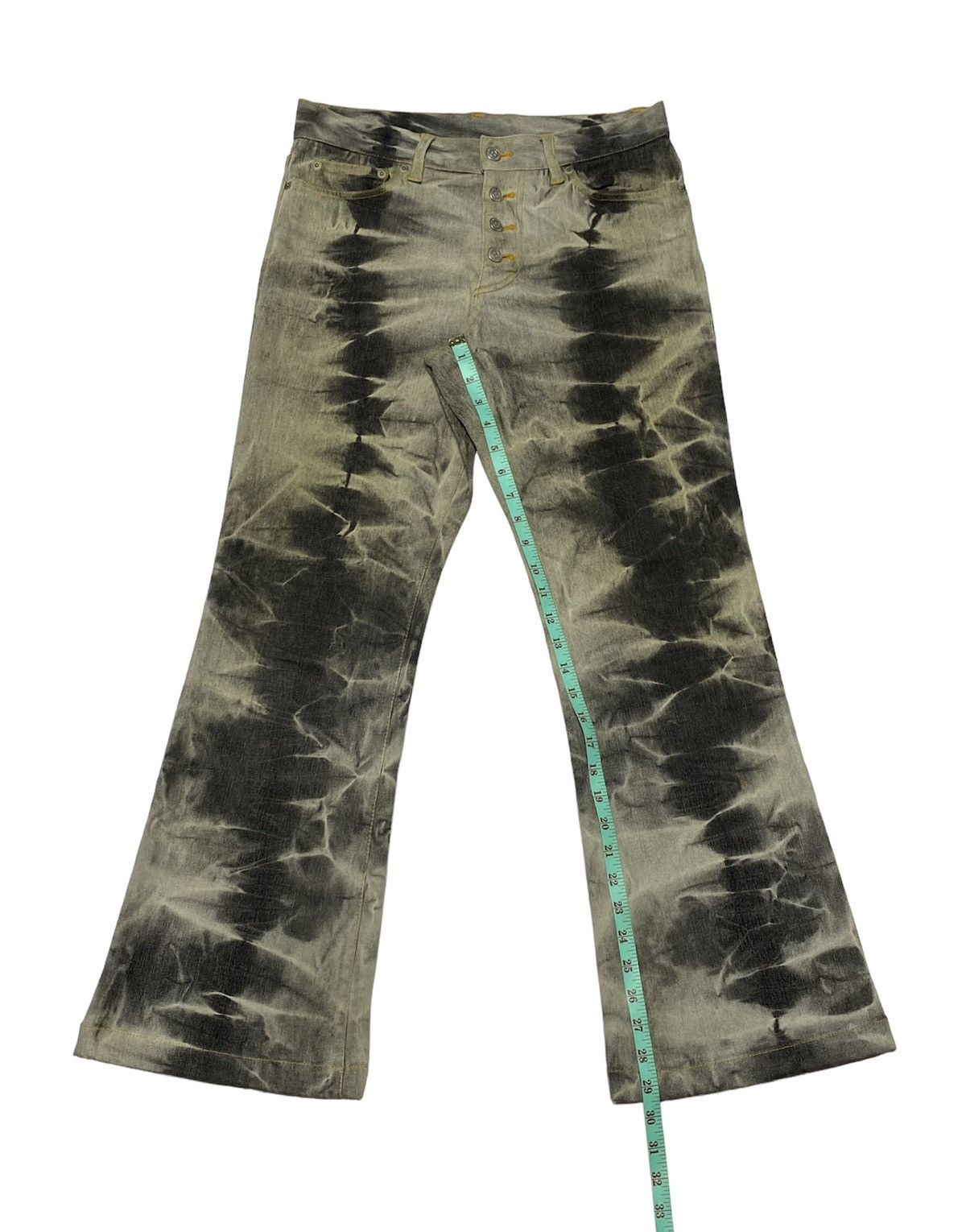 Japanese Brand × Tornado Mart Rare Design‼️Tornado Mart Flare Acid Wash Denim Pants Size US 30 / EU 46 - 7 Thumbnail