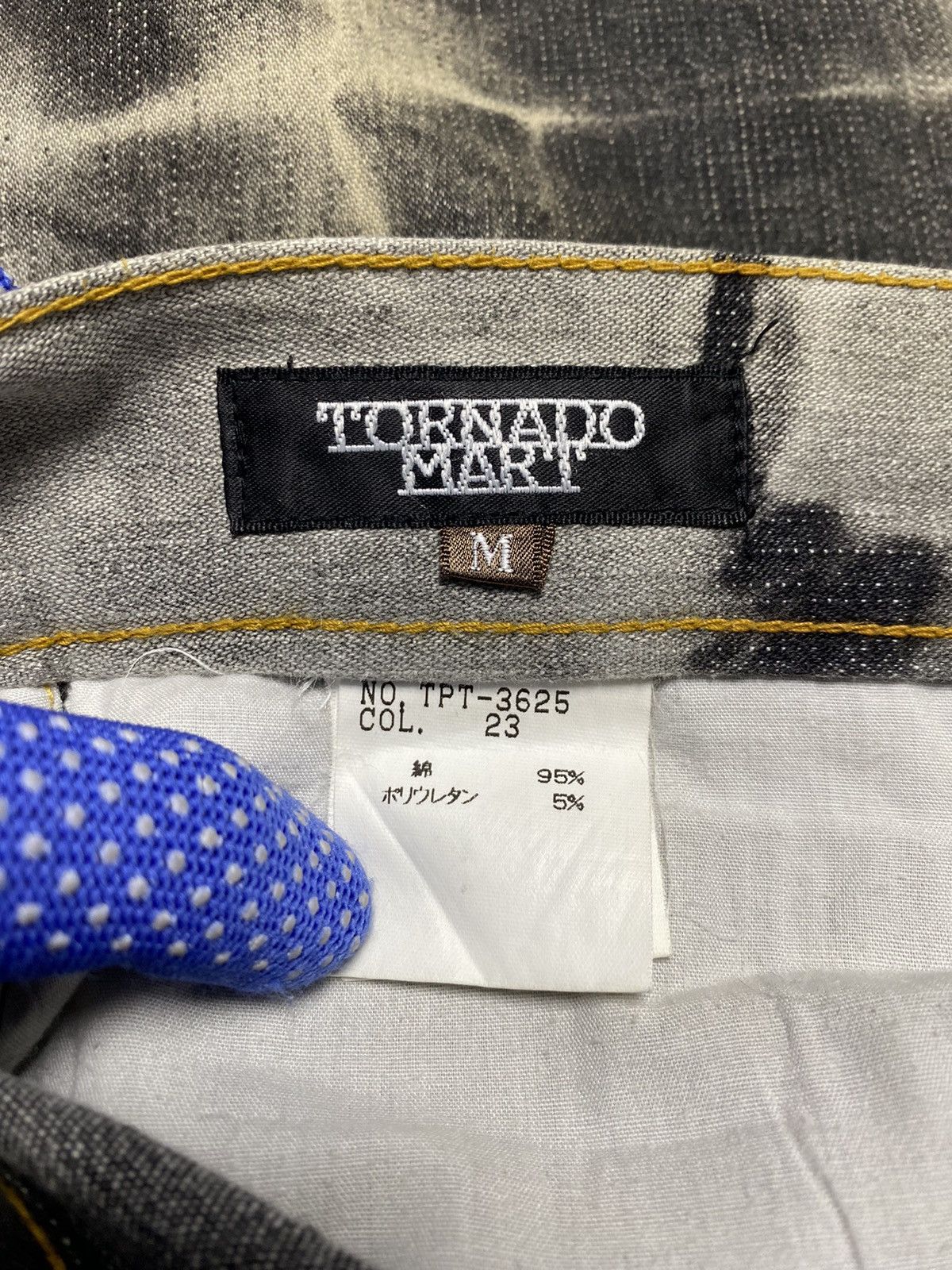 Japanese Brand × Tornado Mart Rare Design‼️Tornado Mart Flare Acid Wash Denim Pants Size US 30 / EU 46 - 11 Thumbnail