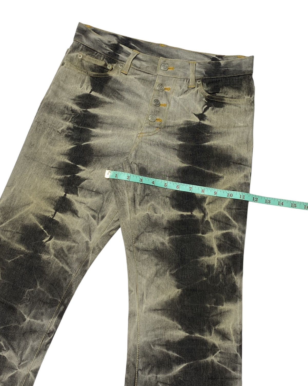 Japanese Brand × Tornado Mart Rare Design‼️Tornado Mart Flare Acid Wash Denim Pants Size US 30 / EU 46 - 8 Thumbnail