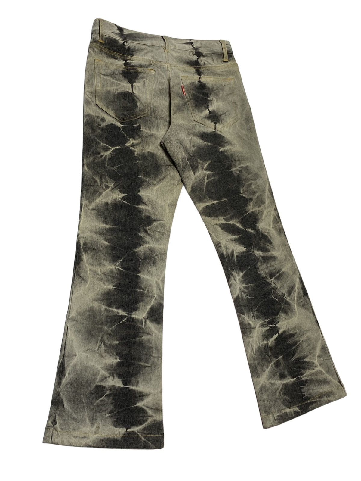 Japanese Brand × Tornado Mart Rare Design‼️Tornado Mart Flare Acid Wash Denim Pants Size US 30 / EU 46 - 22 Thumbnail