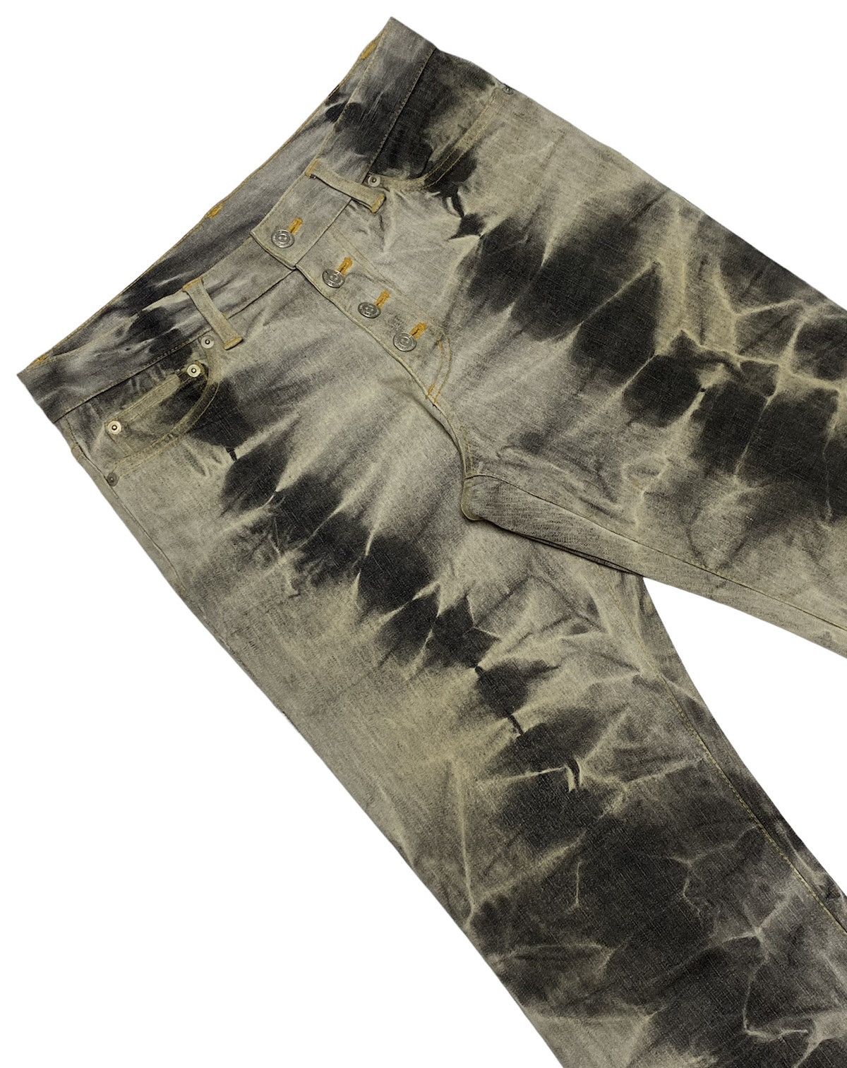 Japanese Brand × Tornado Mart Rare Design‼️Tornado Mart Flare Acid Wash Denim Pants Size US 30 / EU 46 - 16 Thumbnail