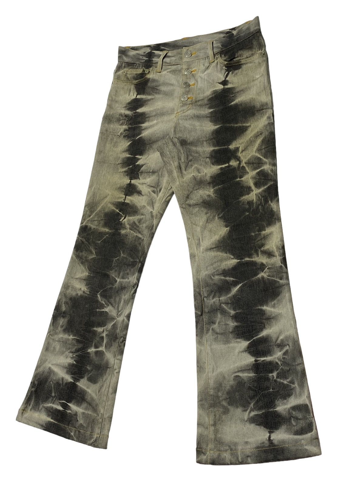 Japanese Brand × Tornado Mart Rare Design‼️Tornado Mart Flare Acid Wash Denim Pants Size US 30 / EU 46 - 21 Thumbnail