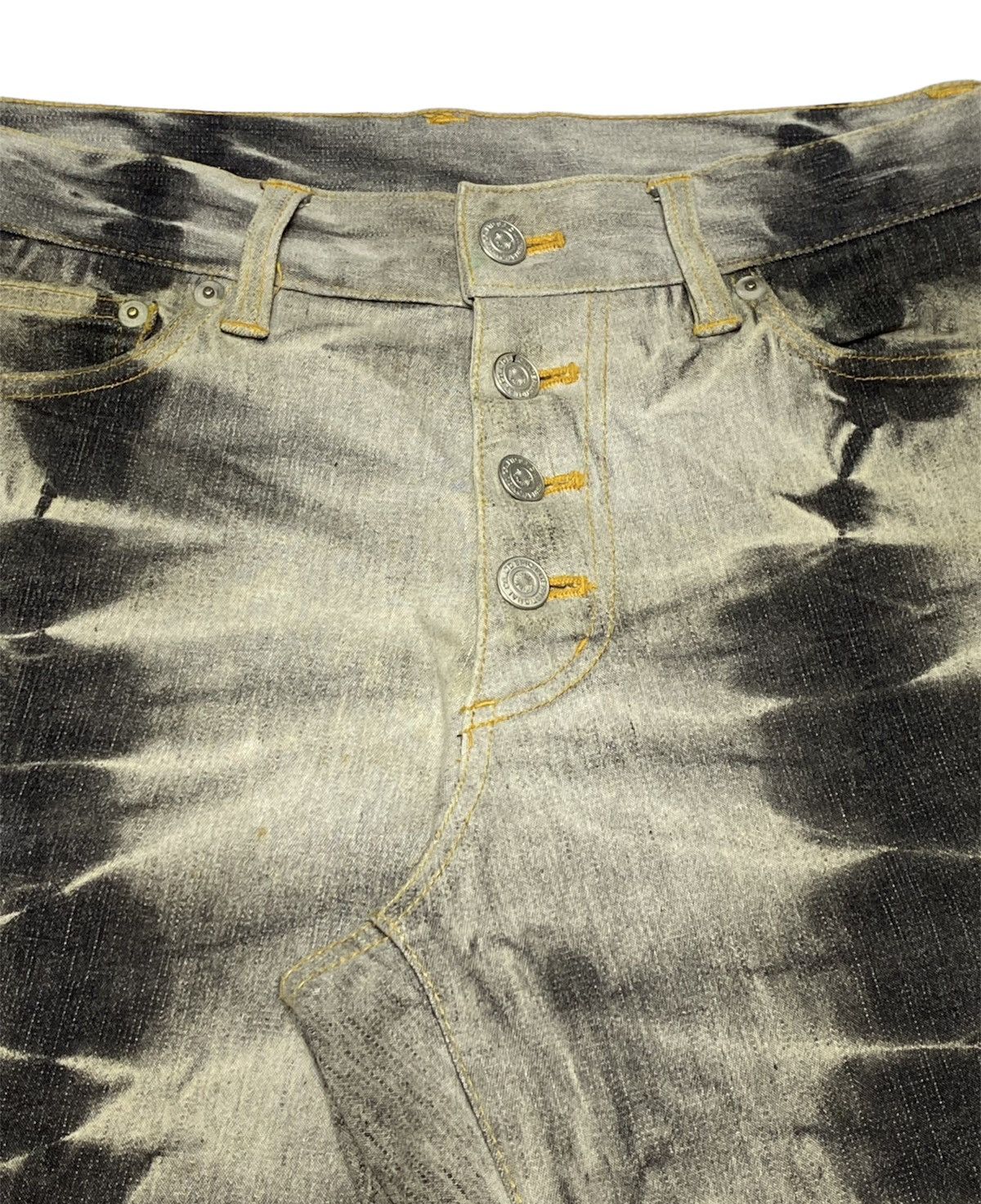 Japanese Brand × Tornado Mart Rare Design‼️Tornado Mart Flare Acid Wash Denim Pants Size US 30 / EU 46 - 14 Thumbnail