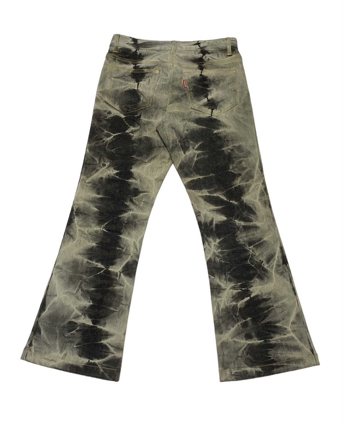 Japanese Brand × Tornado Mart Rare Design‼️Tornado Mart Flare Acid Wash Denim Pants Size US 30 / EU 46 - 3 Thumbnail