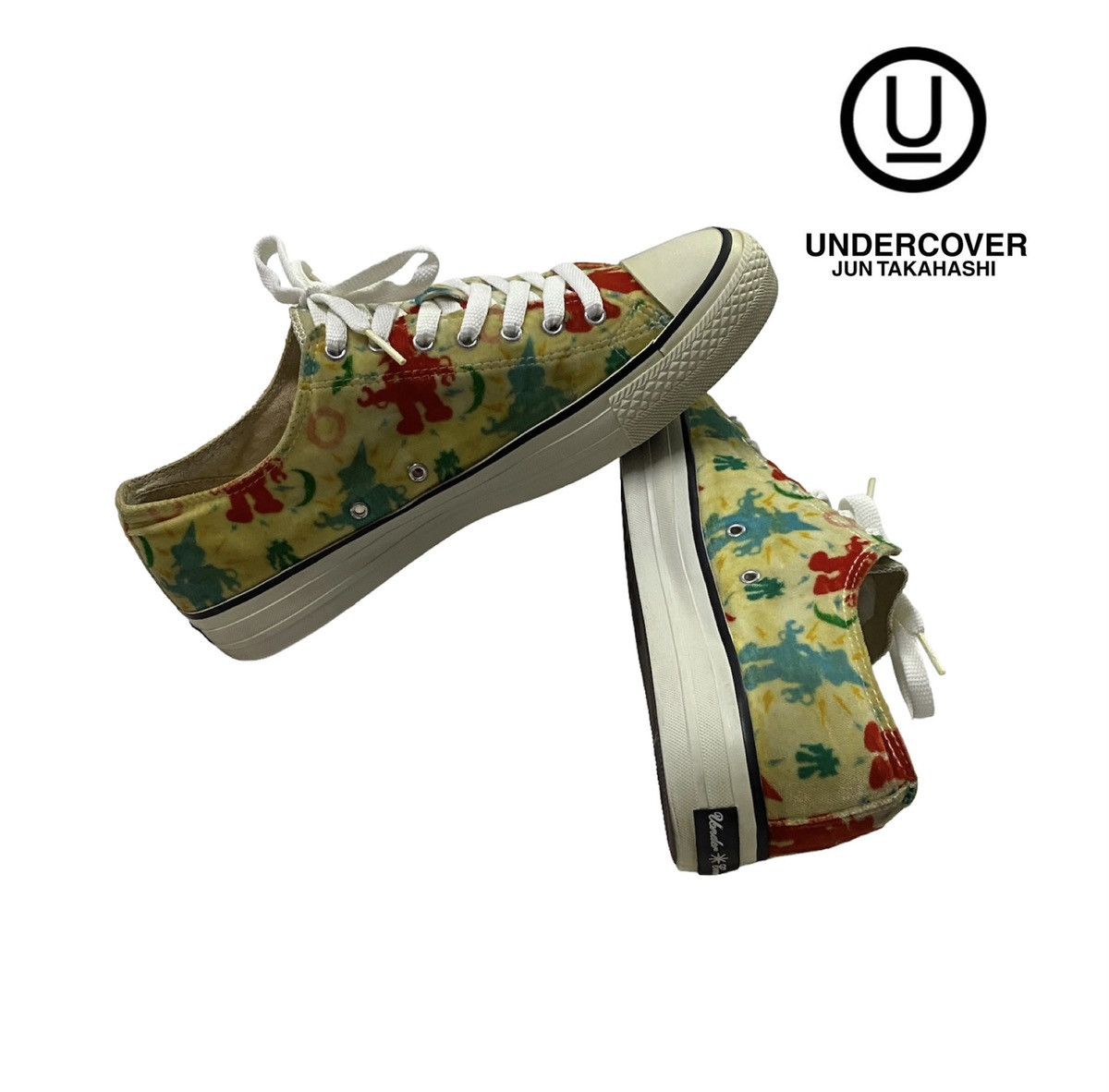 Jun Takahashi × Undercover Undercover Jun Takahashi Velvet Sneakers Size US 8.5 / EU 41-42 - 1 Thumbnail