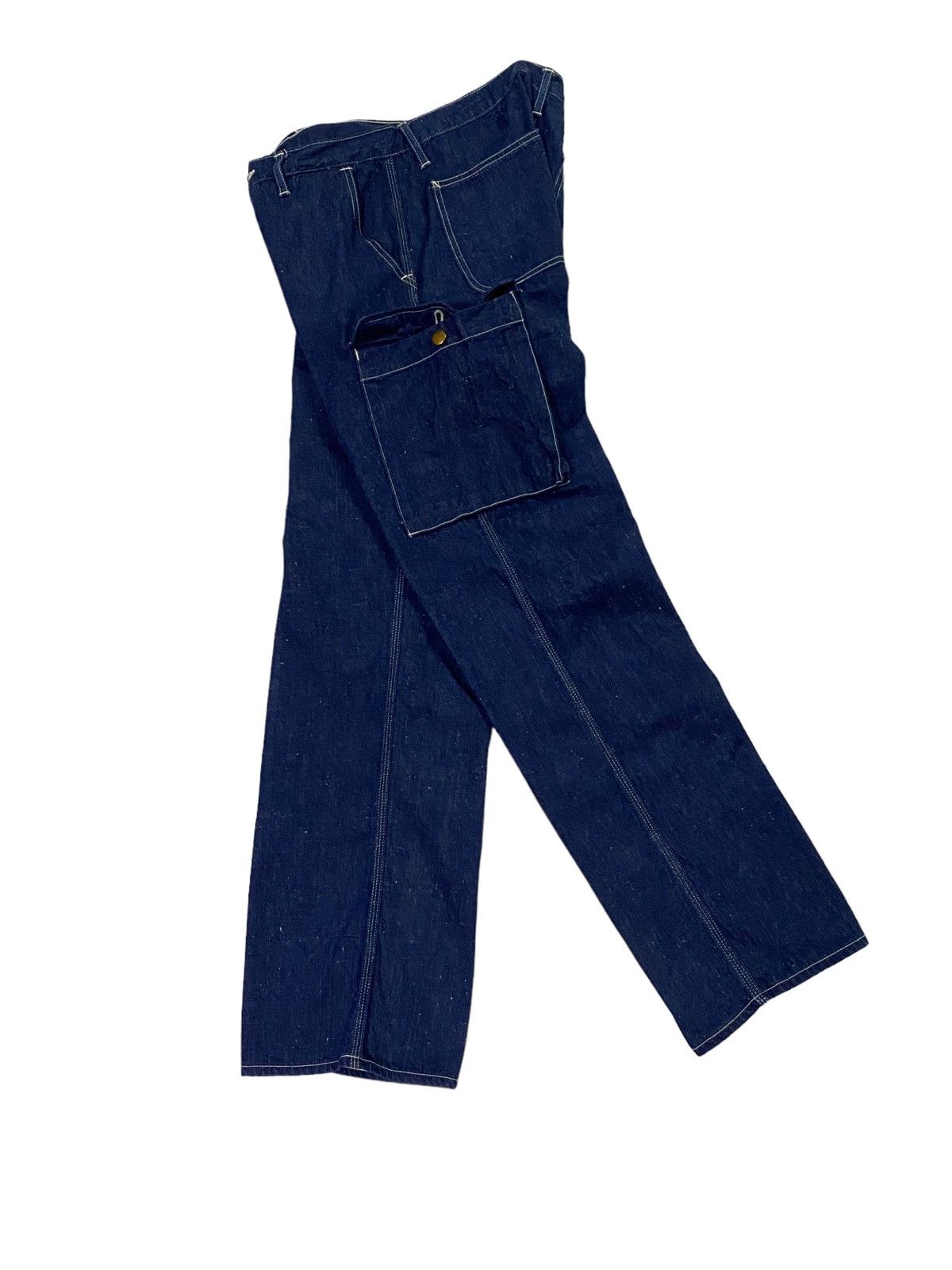 Orslow Vintage OrSlow 6 Pockets Cargo Denim Pants Size US 32 / EU 48 - 25 Thumbnail
