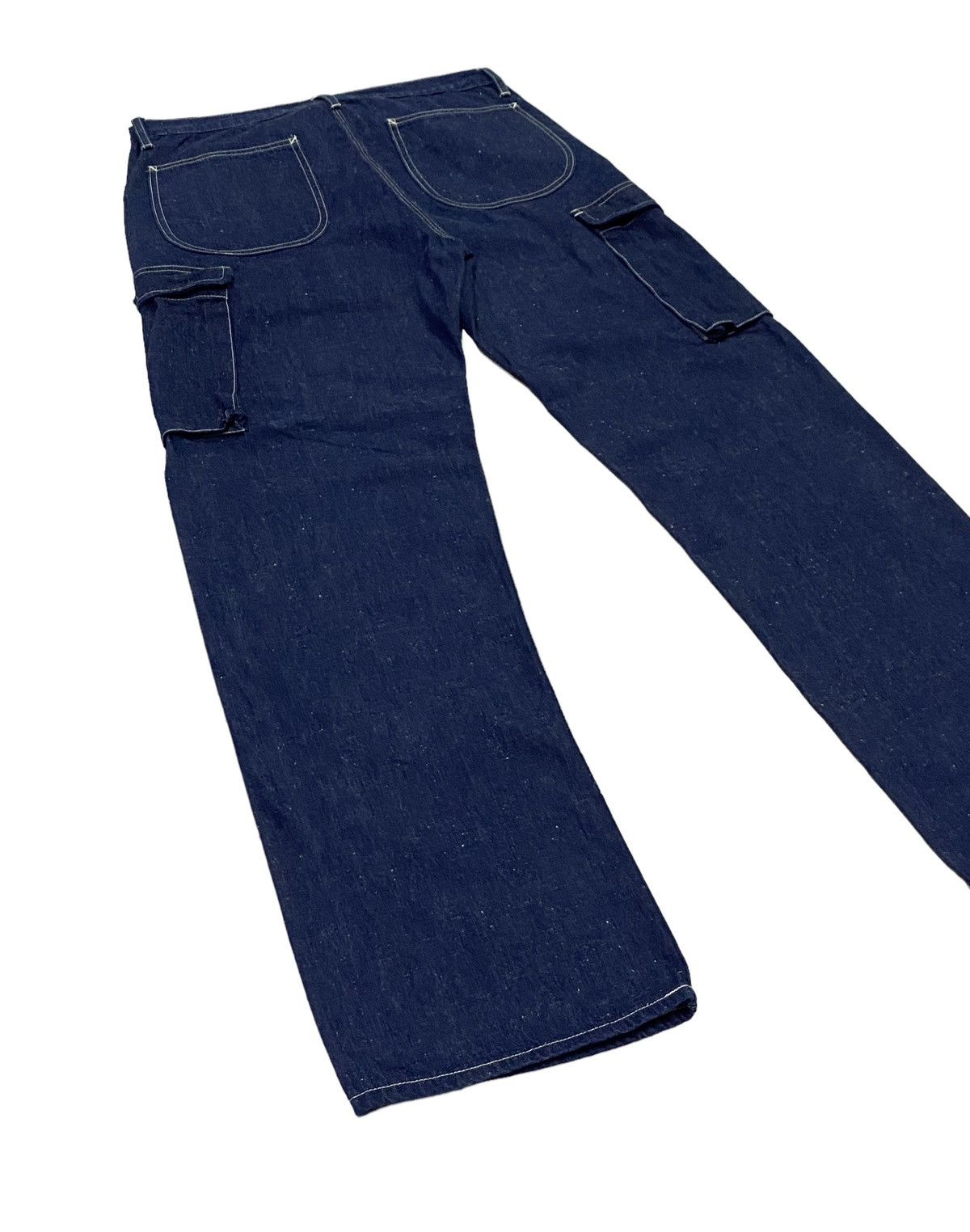 Orslow Vintage OrSlow 6 Pockets Cargo Denim Pants Size US 32 / EU 48 - 23 Thumbnail