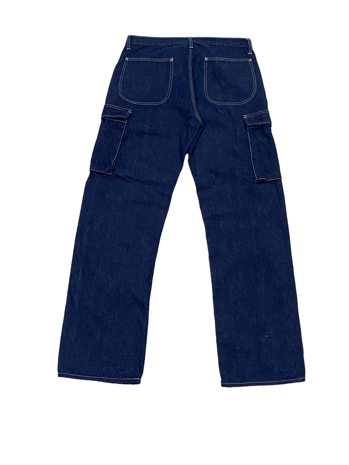 Orslow Vintage OrSlow 6 Pockets Cargo Denim Pants Size US 32 / EU 48 - 4 Thumbnail