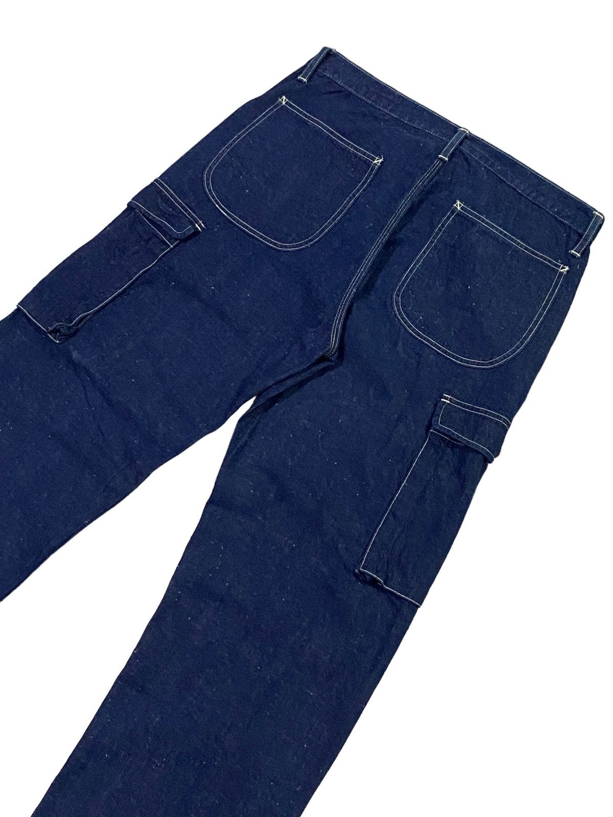 Orslow Vintage OrSlow 6 Pockets Cargo Denim Pants Size US 32 / EU 48 - 21 Thumbnail