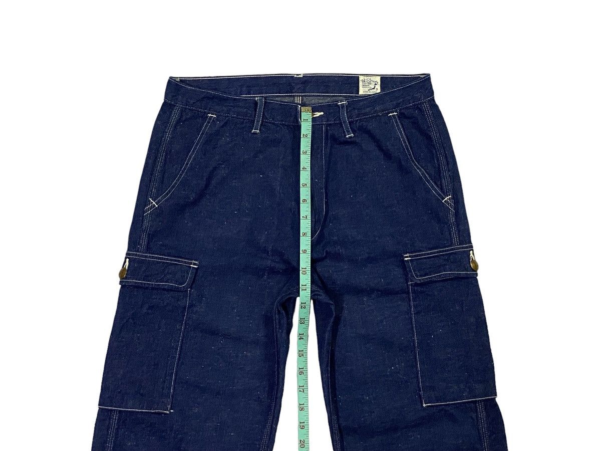 Orslow Vintage OrSlow 6 Pockets Cargo Denim Pants Size US 32 / EU 48 - 6 Thumbnail
