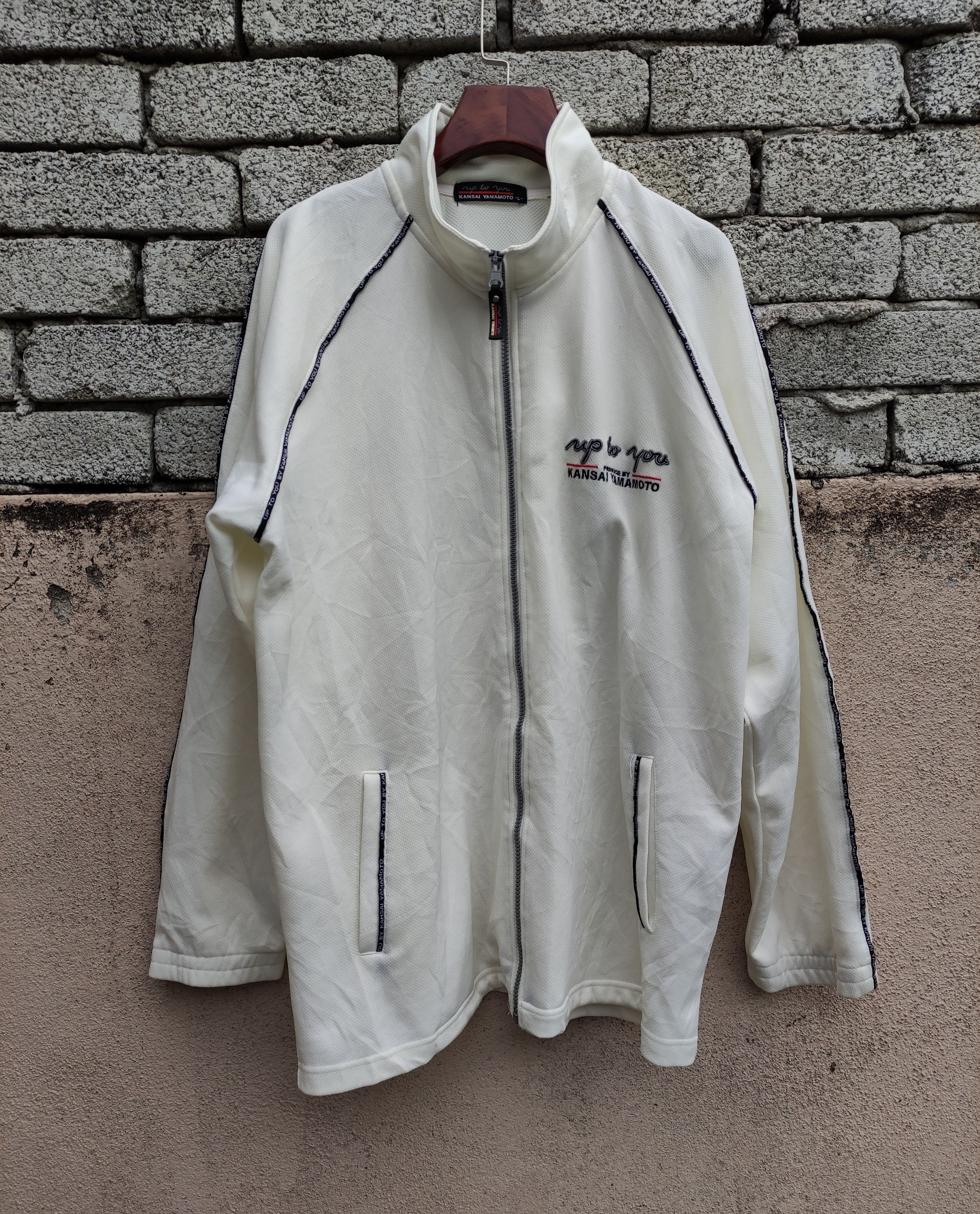 Kansai Yamamoto KANSAI YAMAMOTO VINTAGE SWEATER ZIP UP Size US L / EU 52-54 / 3 - 2 Thumbnail