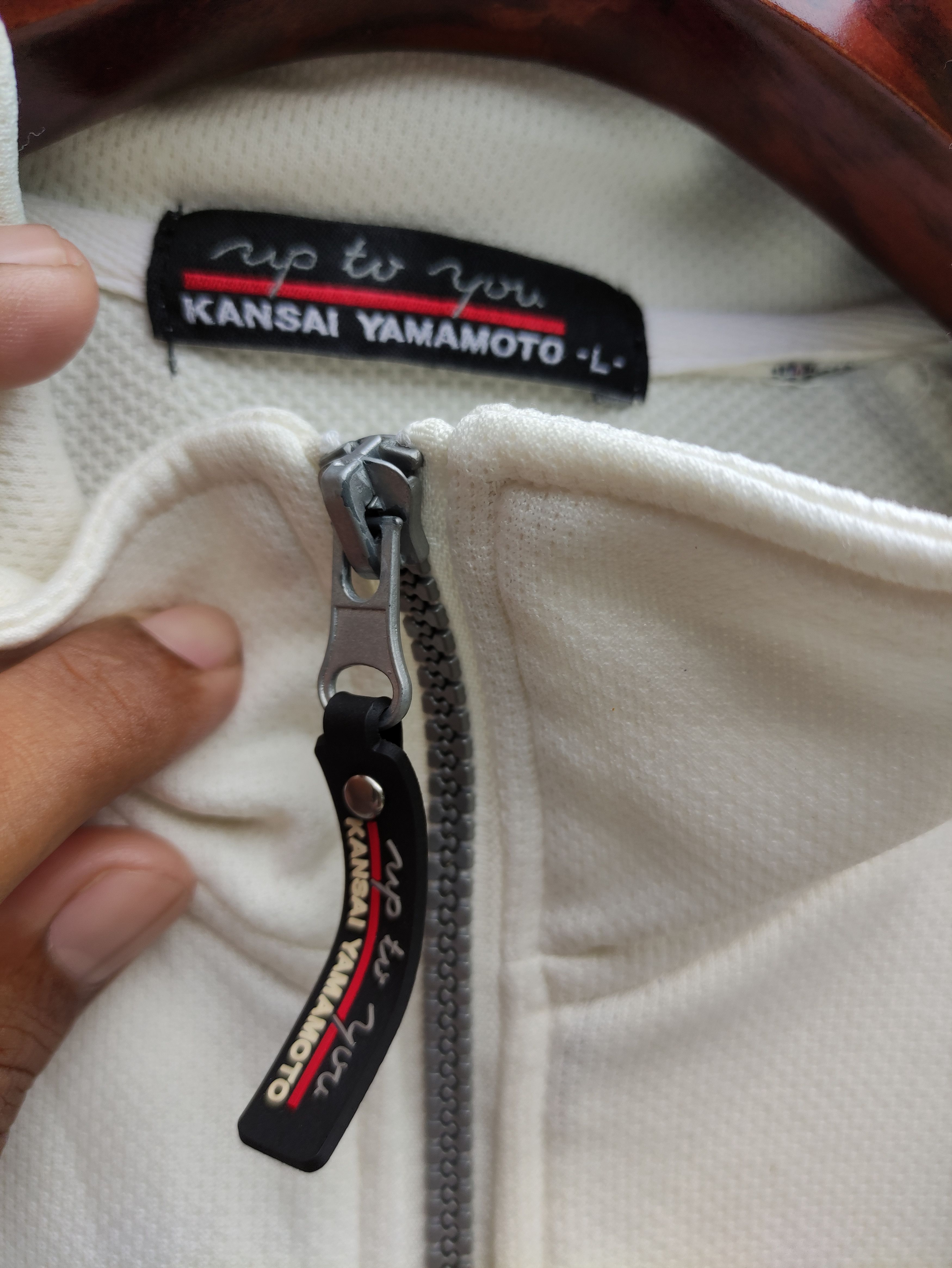 Kansai Yamamoto KANSAI YAMAMOTO VINTAGE SWEATER ZIP UP Size US L / EU 52-54 / 3 - 8 Thumbnail